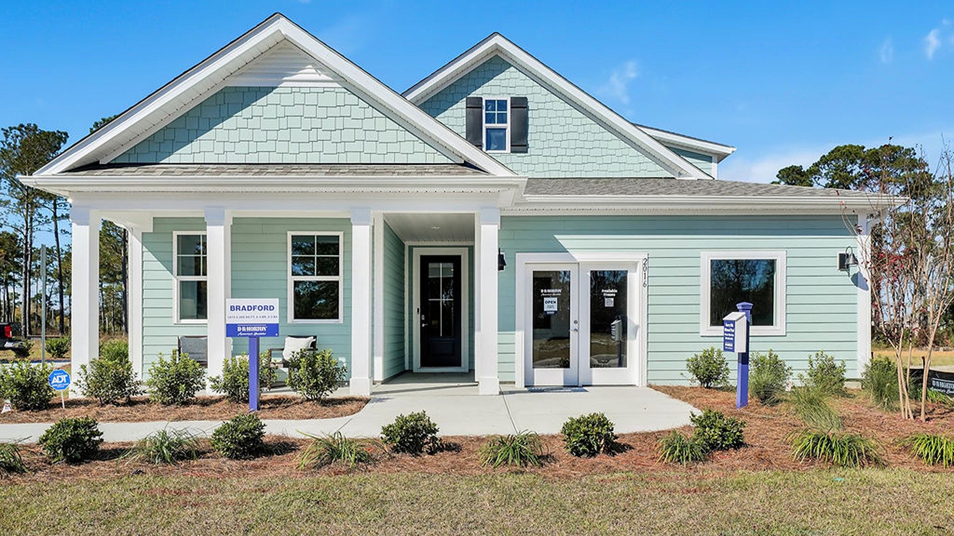 Welcome to the Bradford in Bolivia, North Carolina in our Rolling Hills community. The Bradford is a 2 bedroom, flex room, 2 bath home with 1,672 of open concept living space.