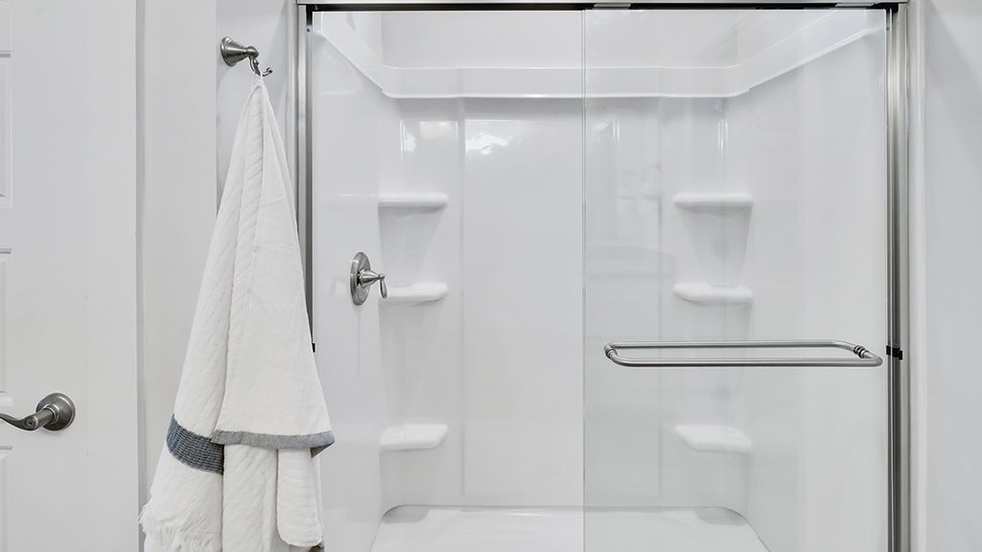 The primary bedroom has its own attached bathroom that features a walk-in closet and all the space you need to get ready in the morning. Sharing a sink isn’t a worry with the double vanity, and you also get additional privacy with a separate door for the toilet and shower.