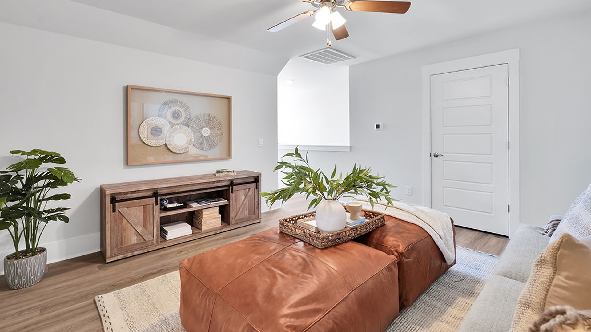 The primary bedroom has its own attached bathroom that features a walk-in closet and all the space you need to get ready in the morning. Sharing a sink isn’t a worry with the double vanity, and you also get additional privacy with a separate door for the toilet and shower.