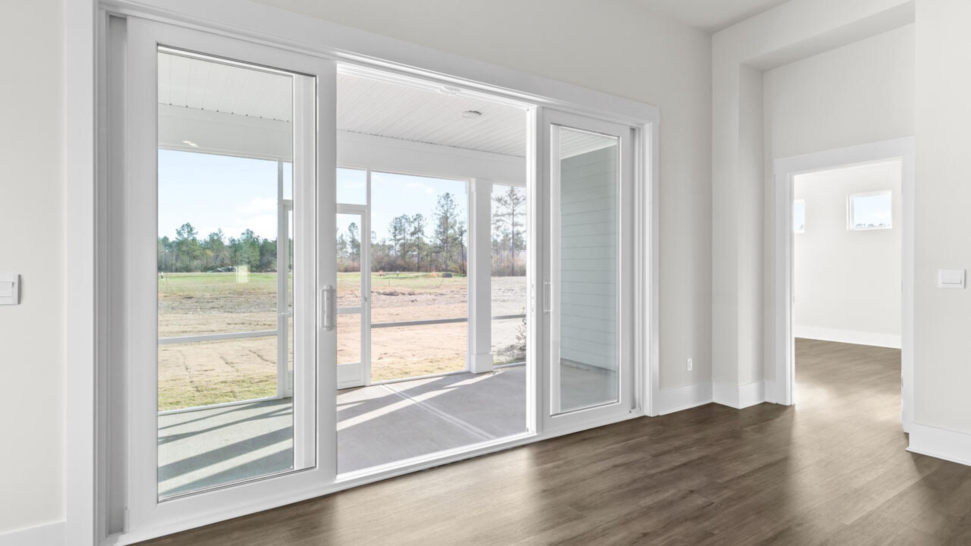 High ceilings and lots of windows create a bright and airy entertaining space. Open concept design with plenty of room for everyone to gather around the huge kitchen island.