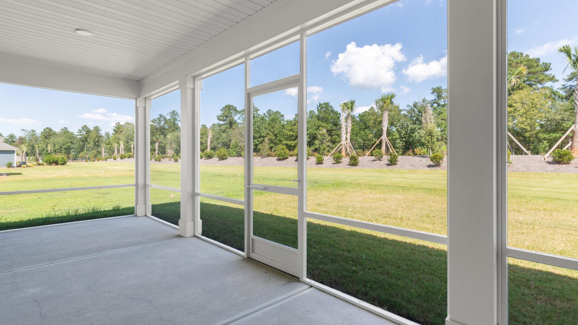 Enjoy the covered porch perfect for entertaining and enjoying the Carolina evenings