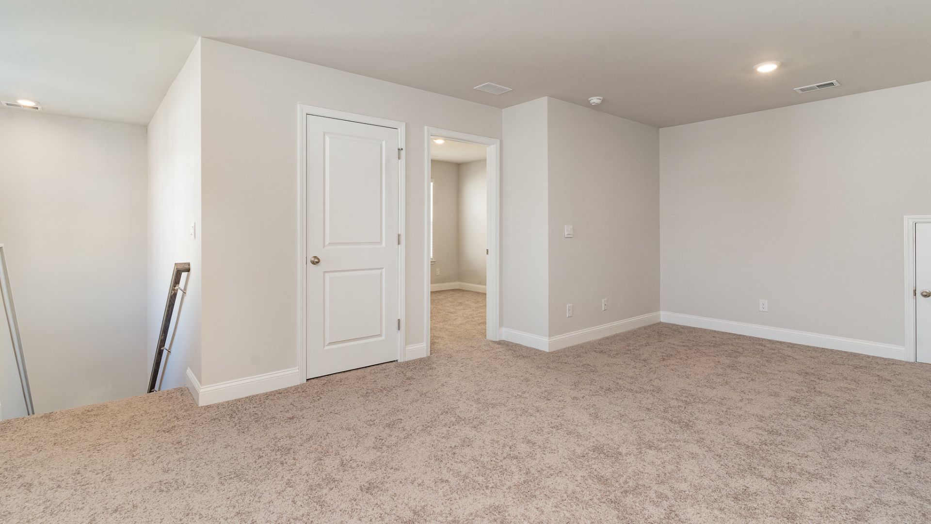 You are greeted by a versatile loft on the second floor which is surrounded by the three additional bedrooms. In every bedroom you’ll have carpeted floors and a closet in each room. Whether these rooms become bedrooms, office spaces, or other bonus rooms, there is sure to be comfort.