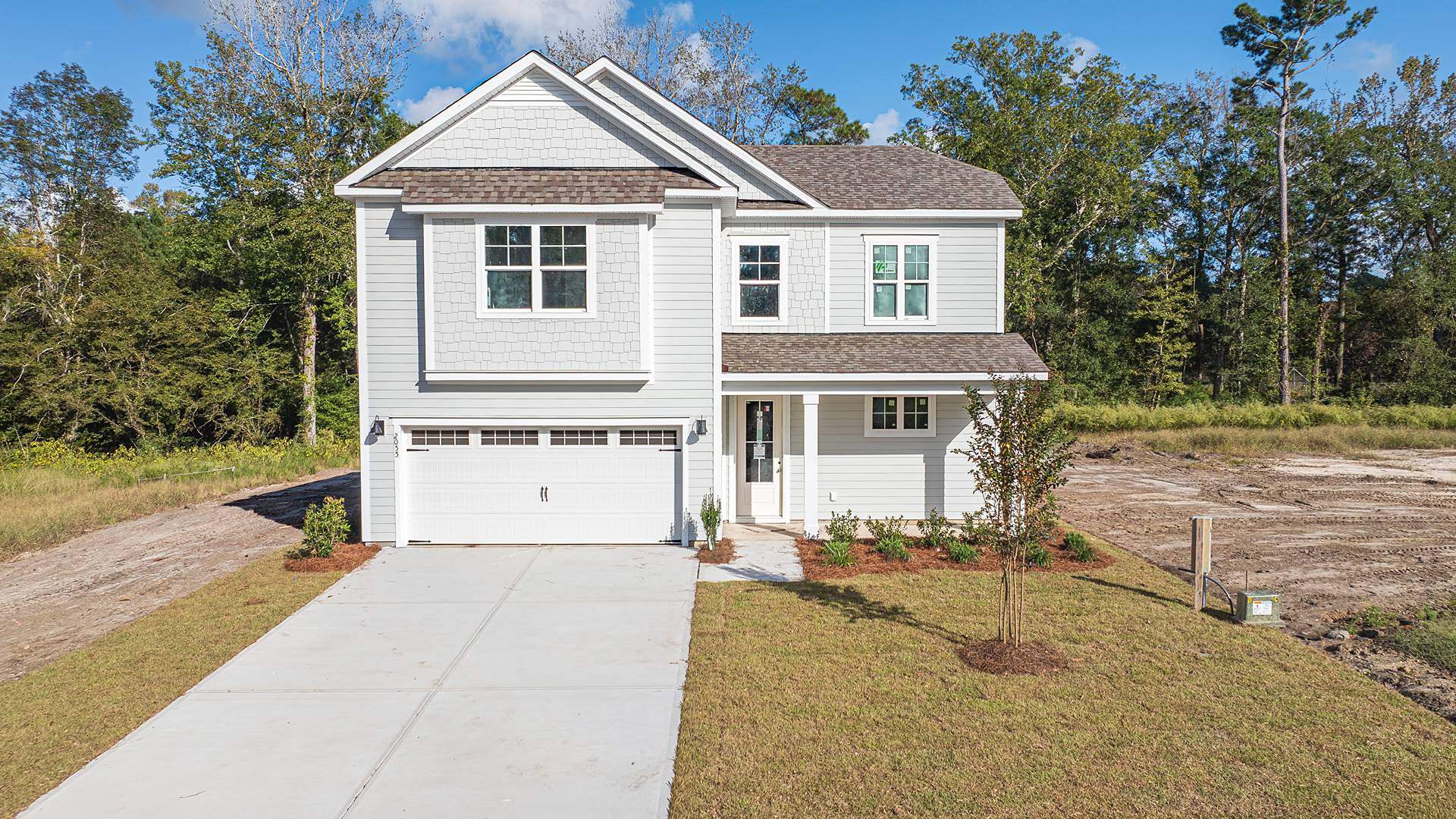 The Belfort floorplan is a 4 bedroom, 2.5 bath, 2,271 sq ft of open concept living space perfect for any stage of life. This plan is in Bolivia, North Carolina in our Rolling Hills community.
