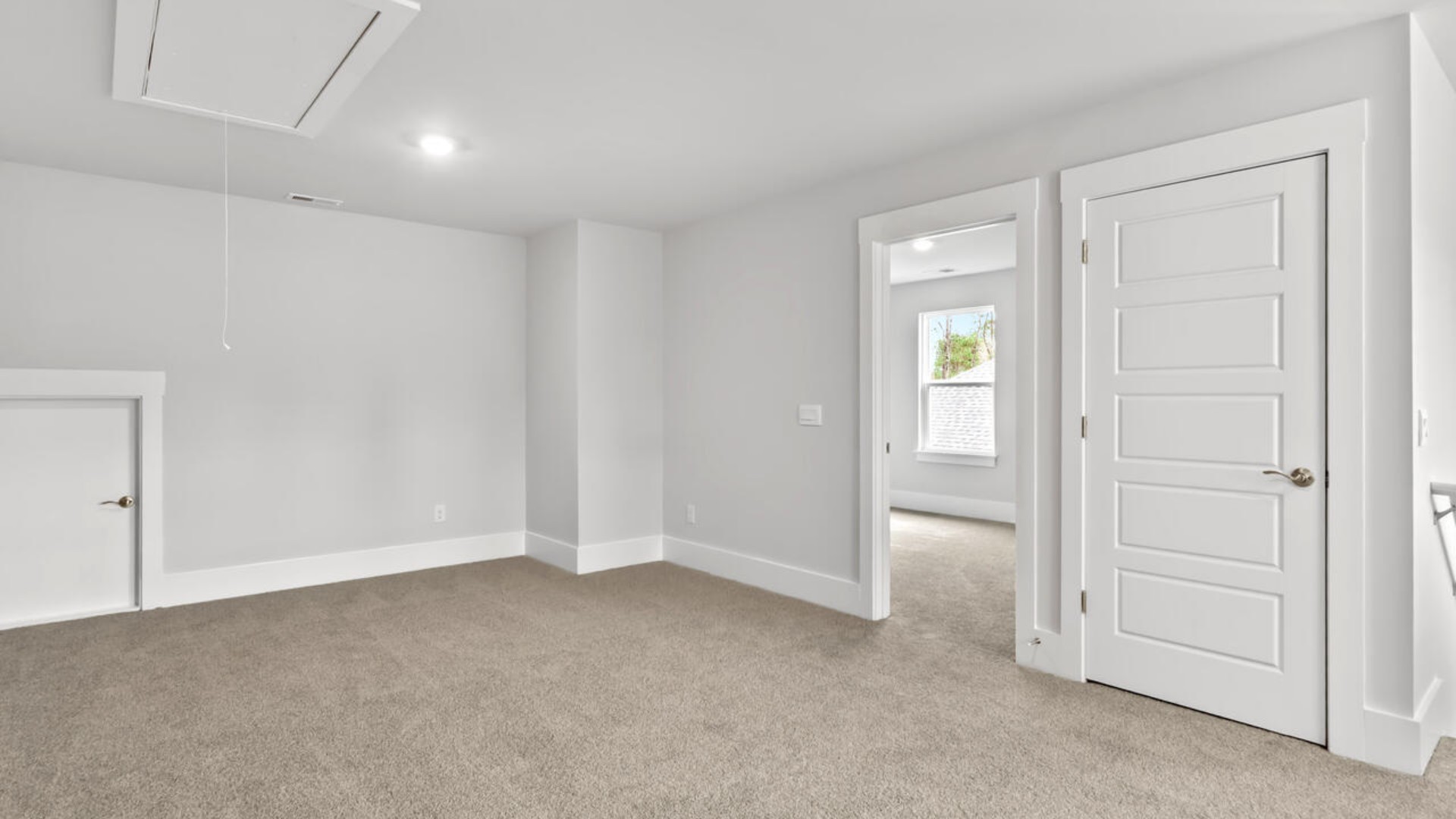 You are greeted by a versatile loft on the second floor which is surrounded by the three additional bedrooms. In every bedroom you’ll have carpeted floors and a closet in each room. Whether these rooms become bedrooms, office spaces, or other bonus rooms, there is sure to be comfort.