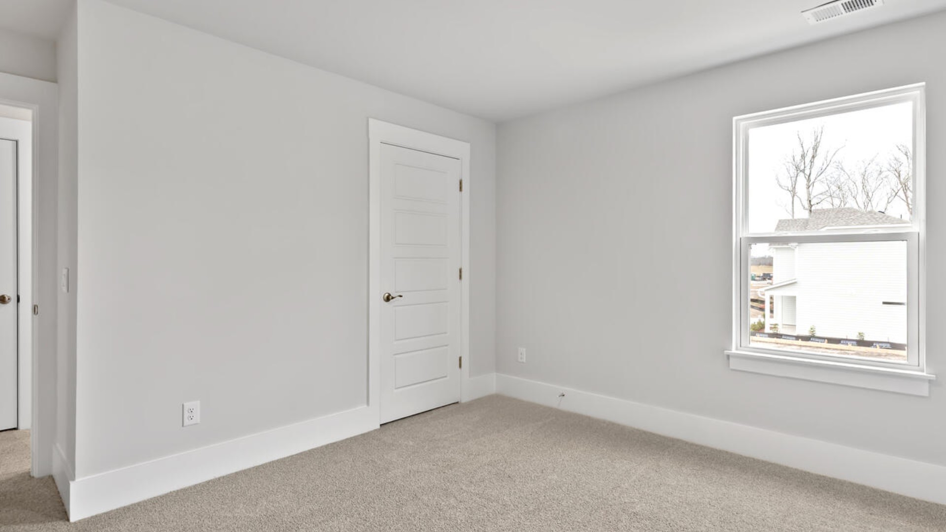 You are greeted by a versatile loft on the second floor which is surrounded by the three additional bedrooms. In every bedroom you’ll have carpeted floors and a closet in each room. Whether these rooms become bedrooms, office spaces, or other bonus rooms, there is sure to be comfort.