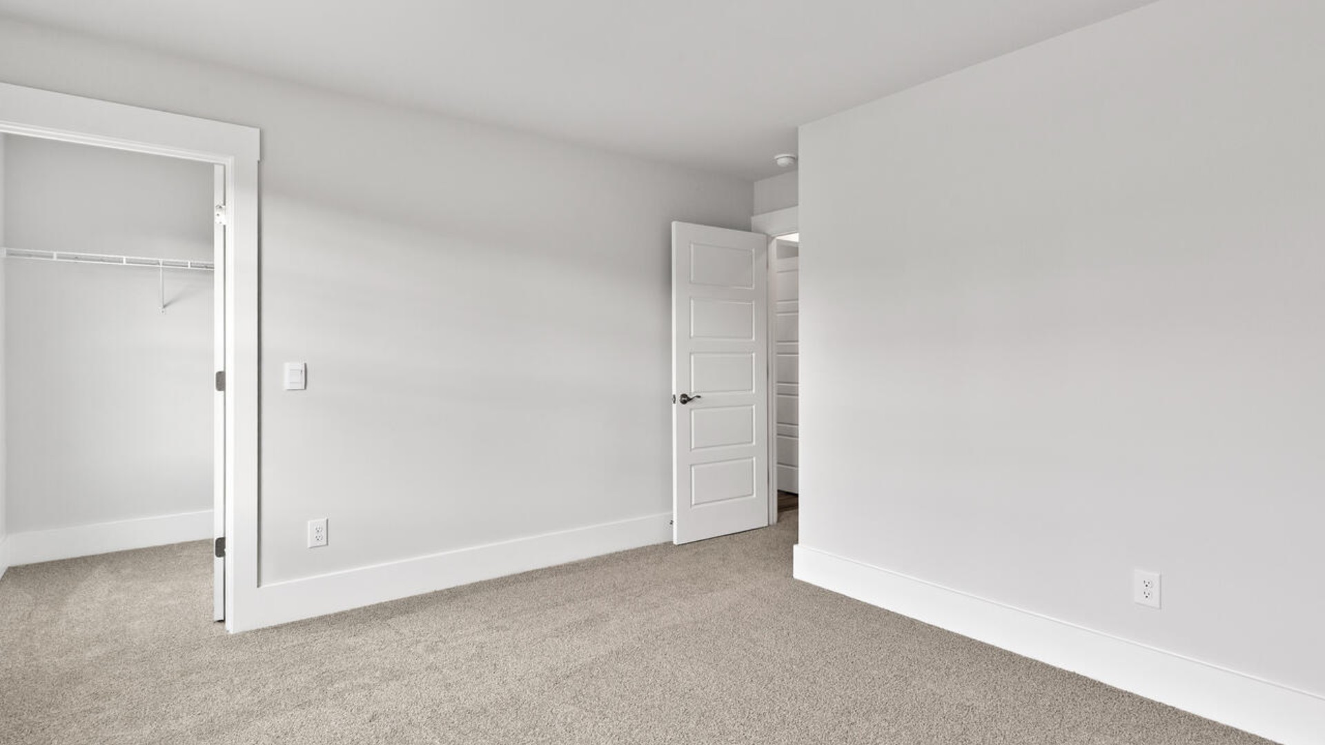 You are greeted by a versatile loft on the second floor which is surrounded by the three additional bedrooms. In every bedroom you’ll have carpeted floors and a closet in each room. Whether these rooms become bedrooms, office spaces, or other bonus rooms, there is sure to be comfort.