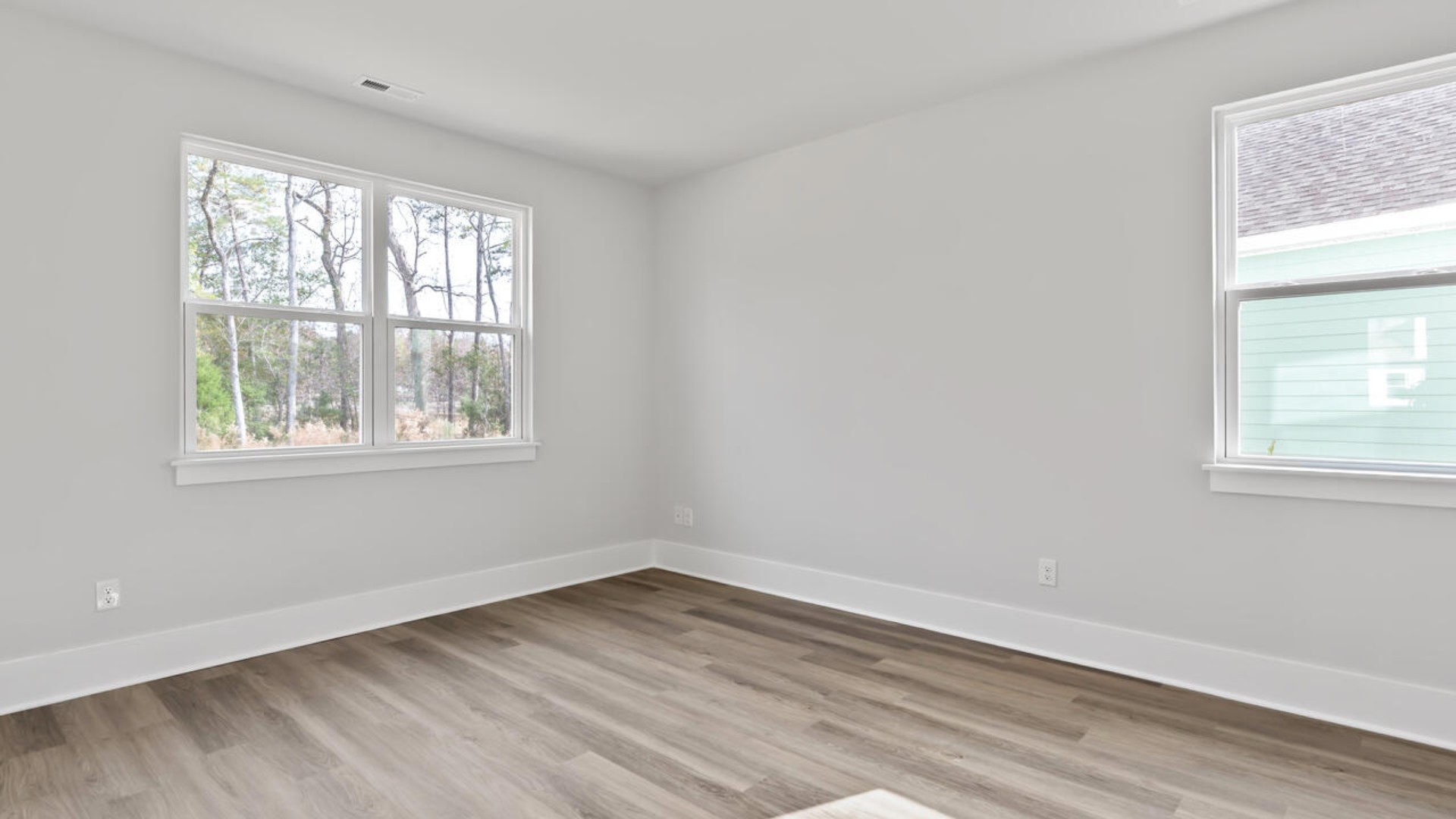 The primary bedroom has its own attached bathroom that features a walk-in closet and all the space you need to get ready in the morning.
