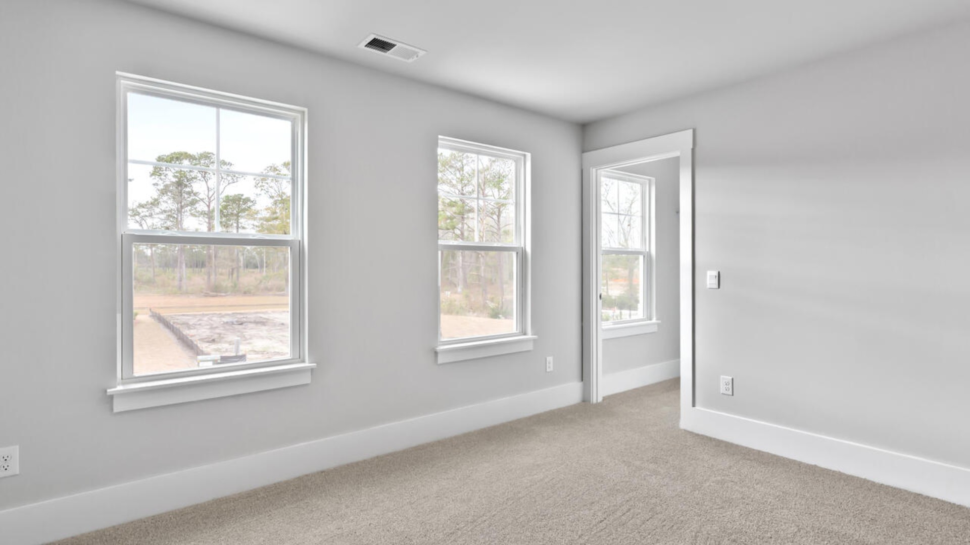 You are greeted by a versatile loft on the second floor which is surrounded by the three additional bedrooms. In every bedroom you’ll have carpeted floors and a closet in each room.