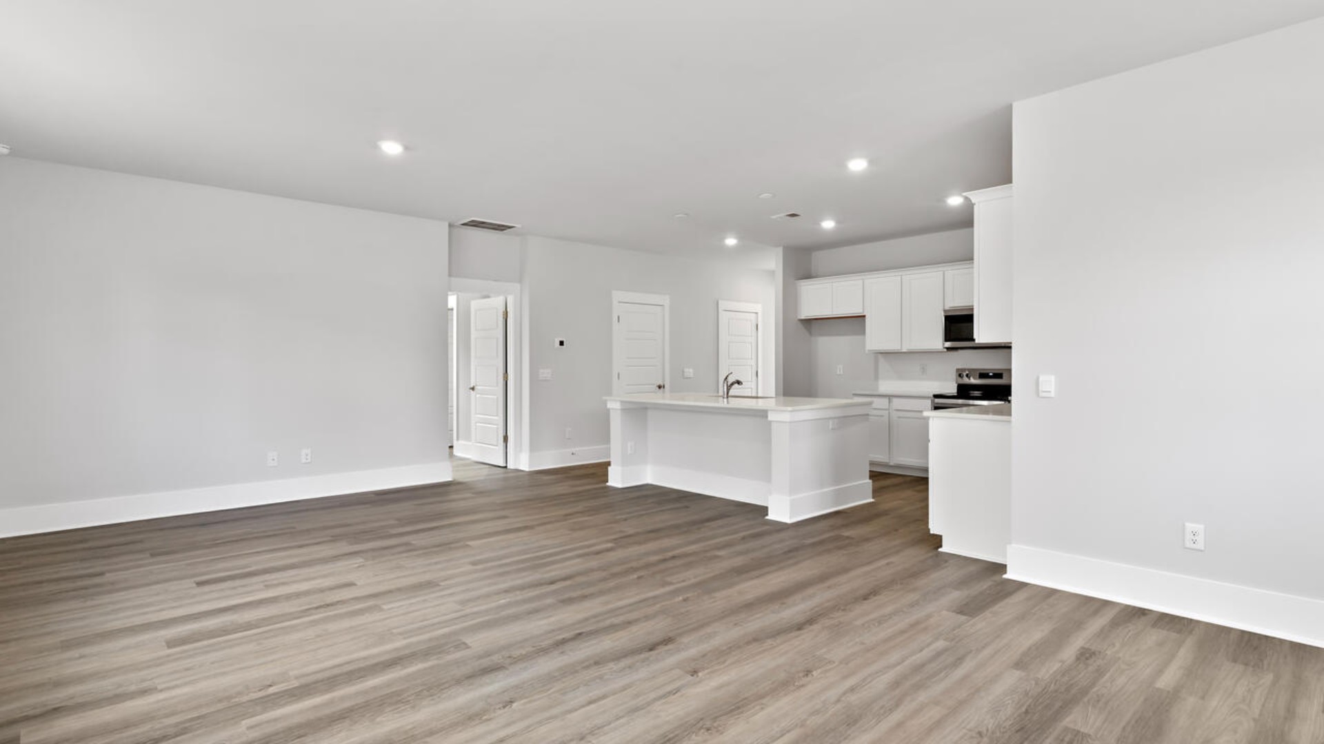 The Belfort floorplan is a 4 bedroom, 2.5 bath, 2,271 sq ft of open concept living space perfect for any stage of life. This plan is in Bolivia, North Carolina in our Rolling Hills community.