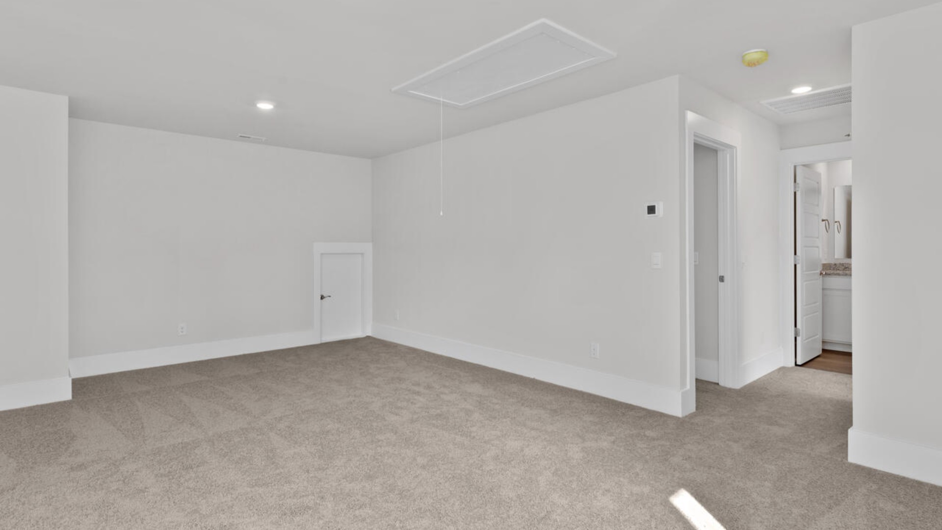 You are greeted by a versatile loft on the second floor which is surrounded by the three additional bedrooms. In every bedroom you’ll have carpeted floors and a closet in each room.