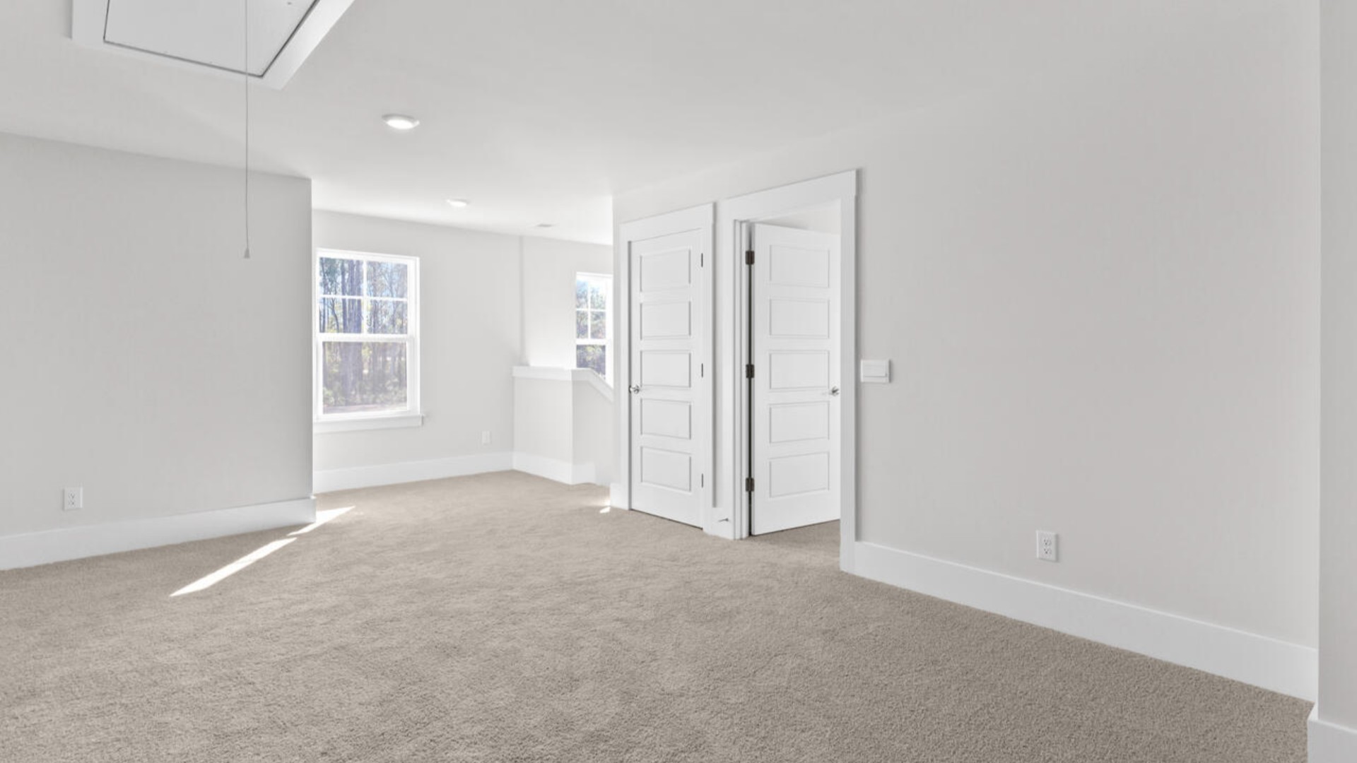 You are greeted by a versatile loft on the second floor which is surrounded by the three additional bedrooms. In every bedroom you’ll have carpeted floors and a closet in each room.