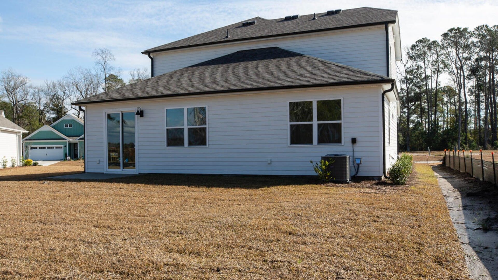 Enjoy the patio perfect for entertaining and enjoying the Carolina nights.
