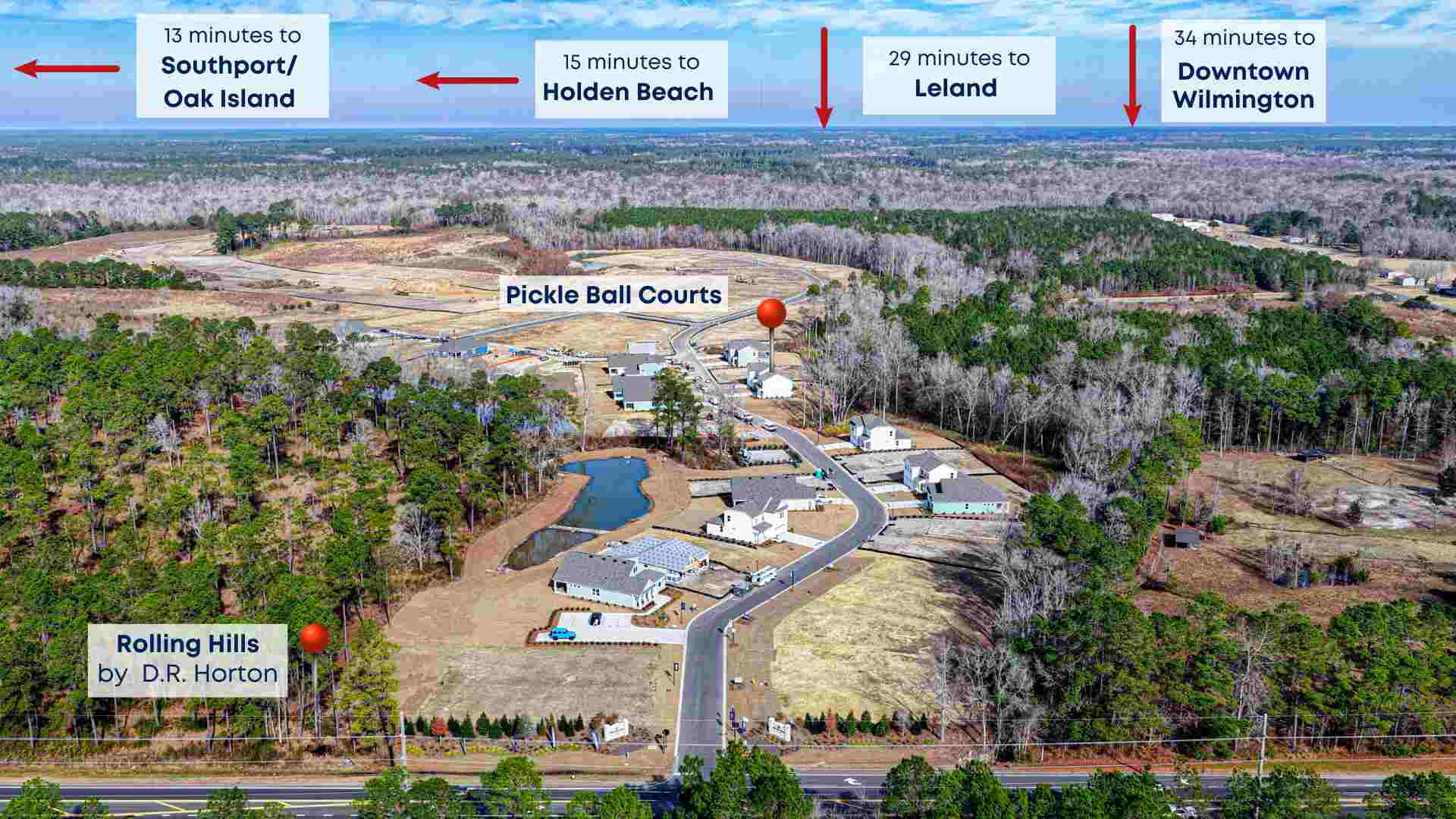 Welcome to the Bradford in Bolivia, North Carolina in our Rolling Hills community. The Bradford is a 2 bedroom, flex room, 2 bath home with 1,672 of open concept living space.