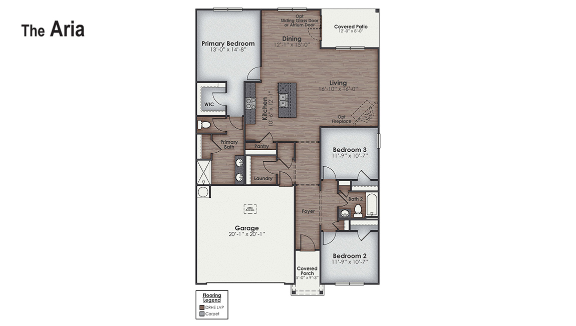 Inside this 3 bedroom, 2 bathroom home, you’ll find 1,618 square feet of comfortable living.