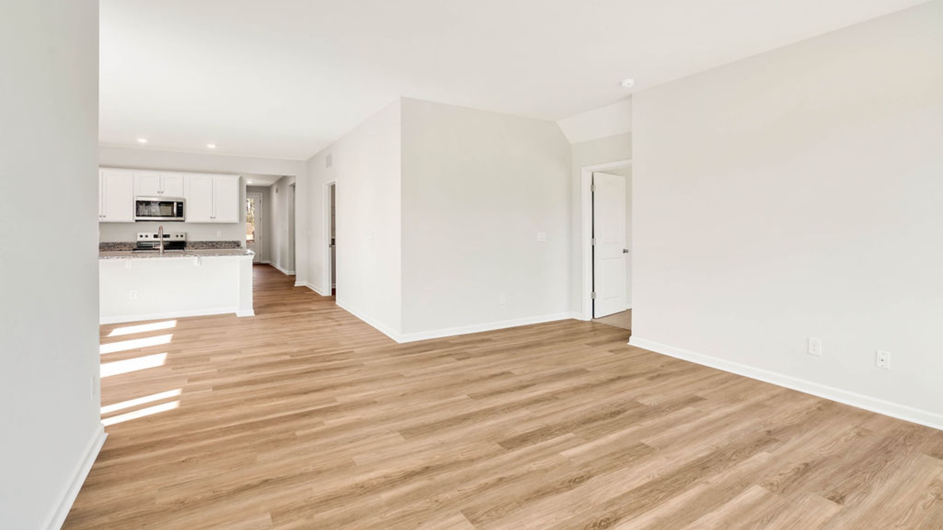 The living area is an open concept, where your kitchen, living, and dining areas blend seamlessly into a space perfect for everyday living and entertaining. There is a upstairs bonus room with an option to add a bedroom and full bathroom