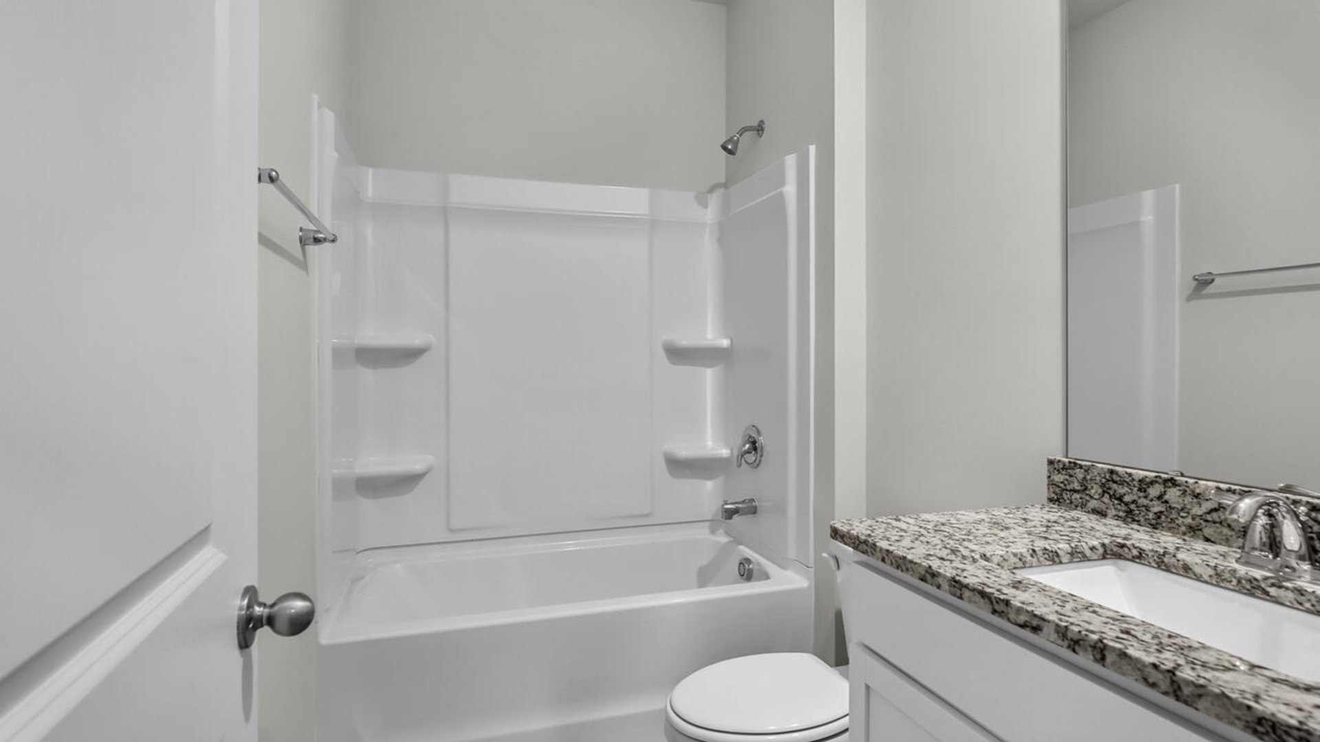 In every bedroom you’ll have carpeted floors and a closet in each room. Whether these rooms become bedrooms, office spaces, or other bonus rooms, there is sure to be comfort.