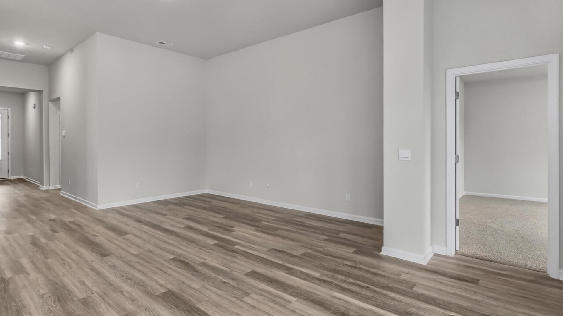 Luxury vinyl plank flooring is included throughout primary living areas, giving you a wood-like look with the durability to handle all your beach days.