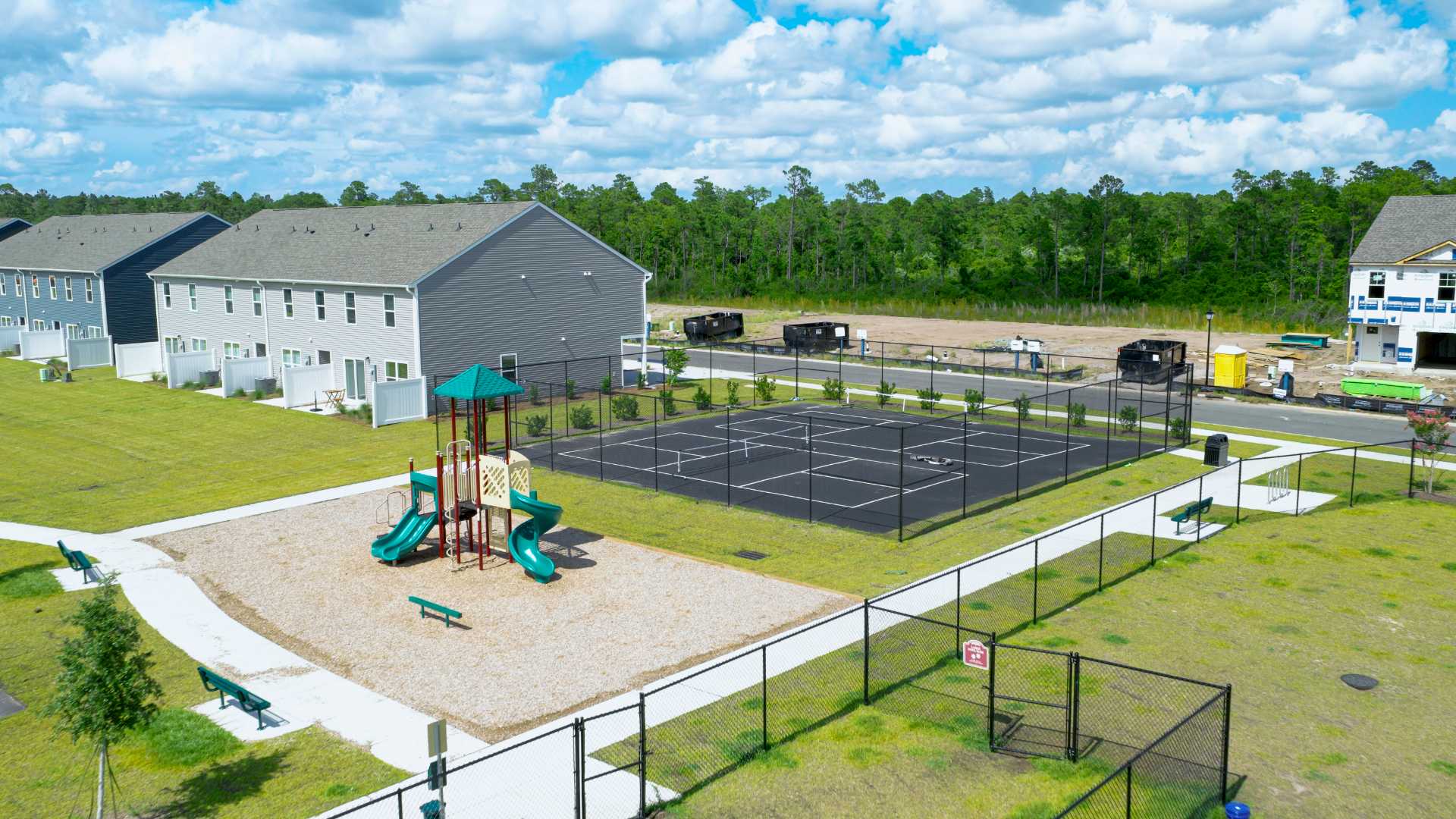 A fantastic addition to the Grayson Park community for our Homeowners! The new lineup of amenities that include Pickleball Courts, Playground, Dog Park and a Walking Trail.