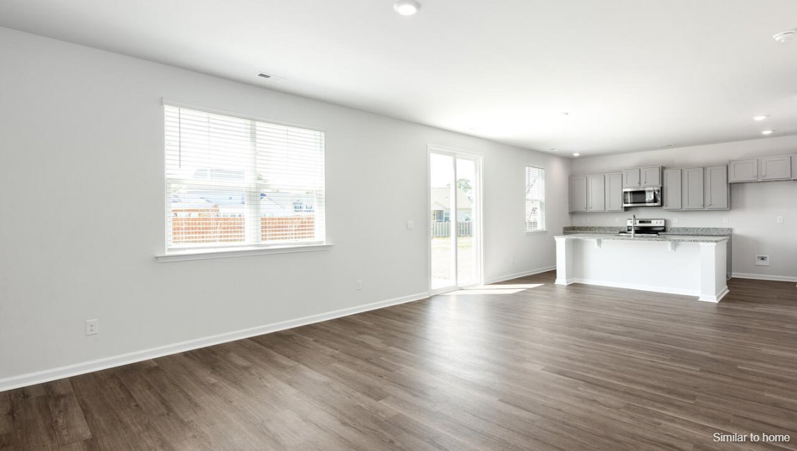 The living area is an open concept, where your kitchen, living, and dining areas blend seamlessly into a space perfect for everyday living and entertaining.