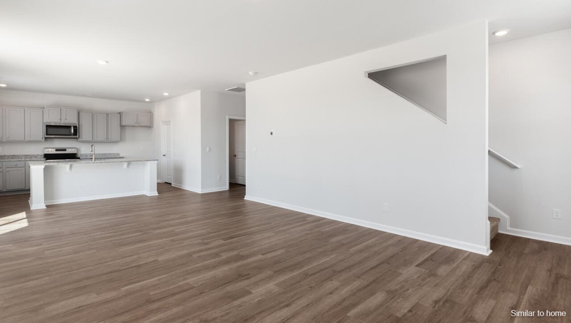 The living area is an open concept, where your kitchen, living, and dining areas blend seamlessly into a space perfect for everyday living and entertaining.