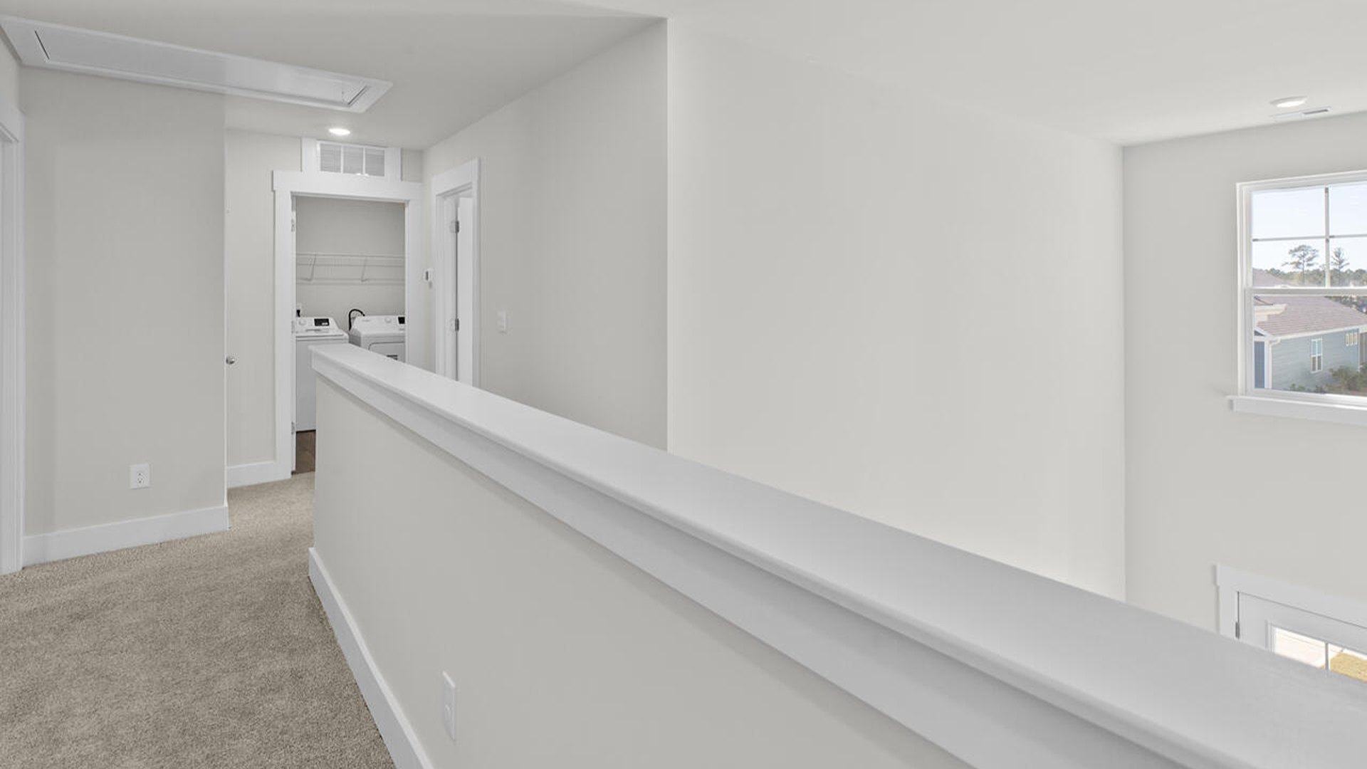 The primary bedroom has its own attached bathroom that features a walk-in closet and all the space you need to get ready in the morning.