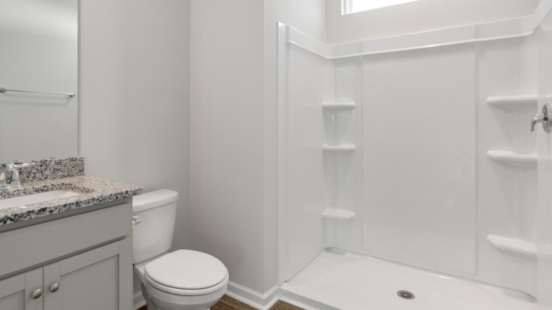 The primary bedroom has its own attached bathroom that features a walk-in closet and all the space you need to get ready in the morning. Sharing a sink isn’t a worry with the double vanity, and you also get additional privacy with a separate door for the toilet and shower.