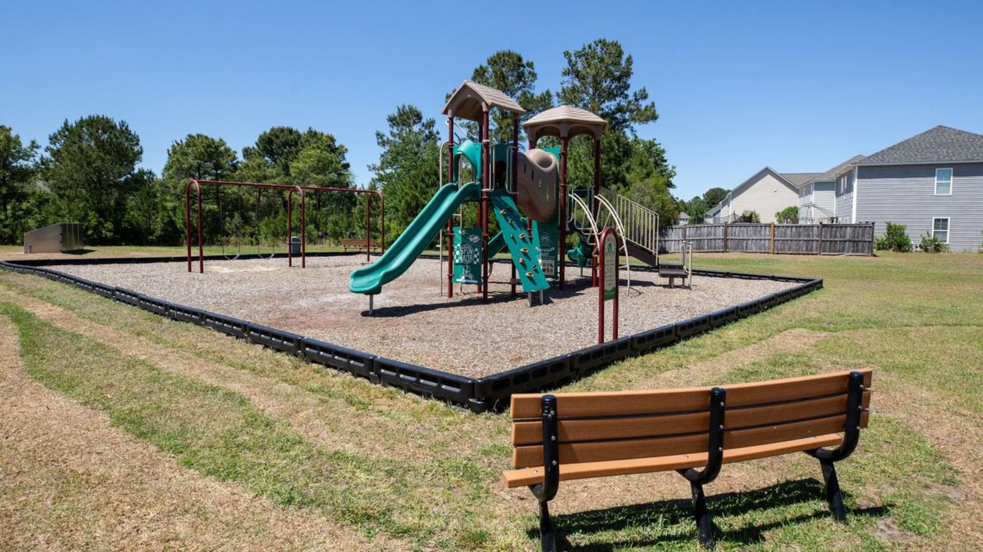 Residents have access to a range of amenities such as a well-equipped clubhouse, a fitness room, a spacious competition swimming pool, a kiddie pool, a hot tub, a sports court, a playground, and picturesque nature trails for walking.