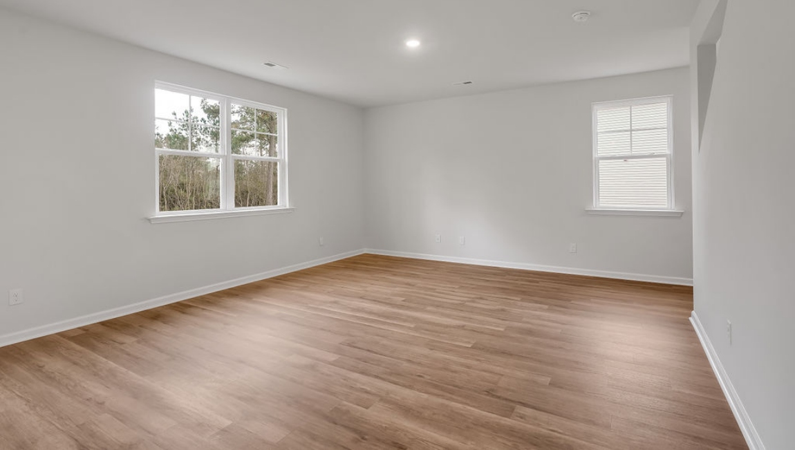 Homes in Leland NC. Grayson Park. The Glynn floorplan works wonders for a functional family that requires 4 bedrooms, 2.5 bath, a flex room, and all the space and storage in between this 2350 sq. ft floorplan.