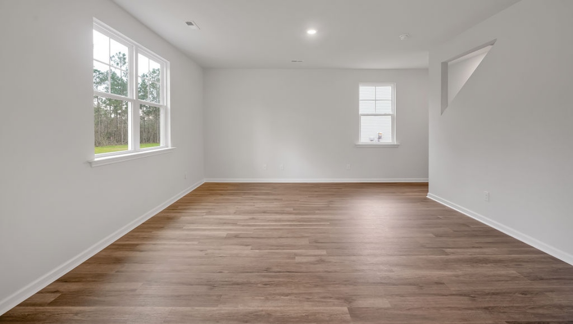 Homes in Leland NC. Grayson Park. The Glynn floorplan works wonders for a functional family that requires 4 bedrooms, 2.5 bath, a flex room, and all the space and storage in between this 2350 sq. ft floorplan.