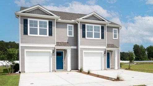 Welcome to the Pearson a two-story, 2-unit townhome with 3 bedrooms, 2.5 Baths, 1,418 sq ft and 1 car garage in a prime location!. Located in Leland, North Carolina in our Grayson Park community.