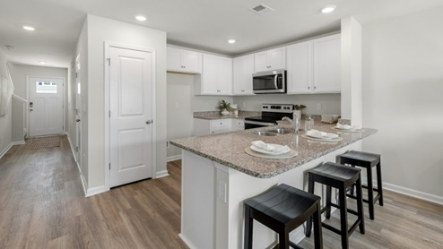 Our interior-unit Pearson offers all the features you expect in todays home. Smart Home Technology. Amenities, New Homes in Leland NC Grayson Park.