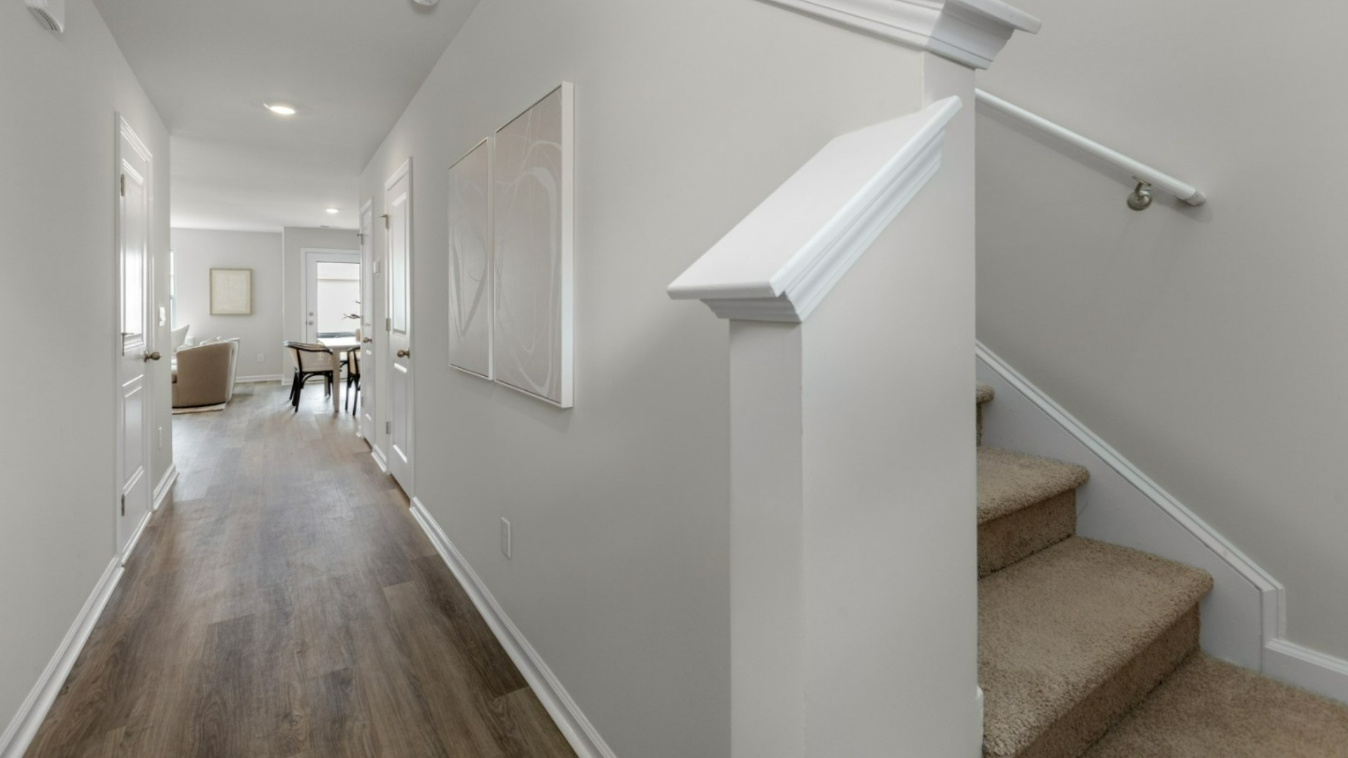 New Homes in Leland NC. Townhomes. Grayson Park. The Pearson is a two-story townhome with 3 bedrooms, 2.5 Baths, and 1 car garage in a prime location