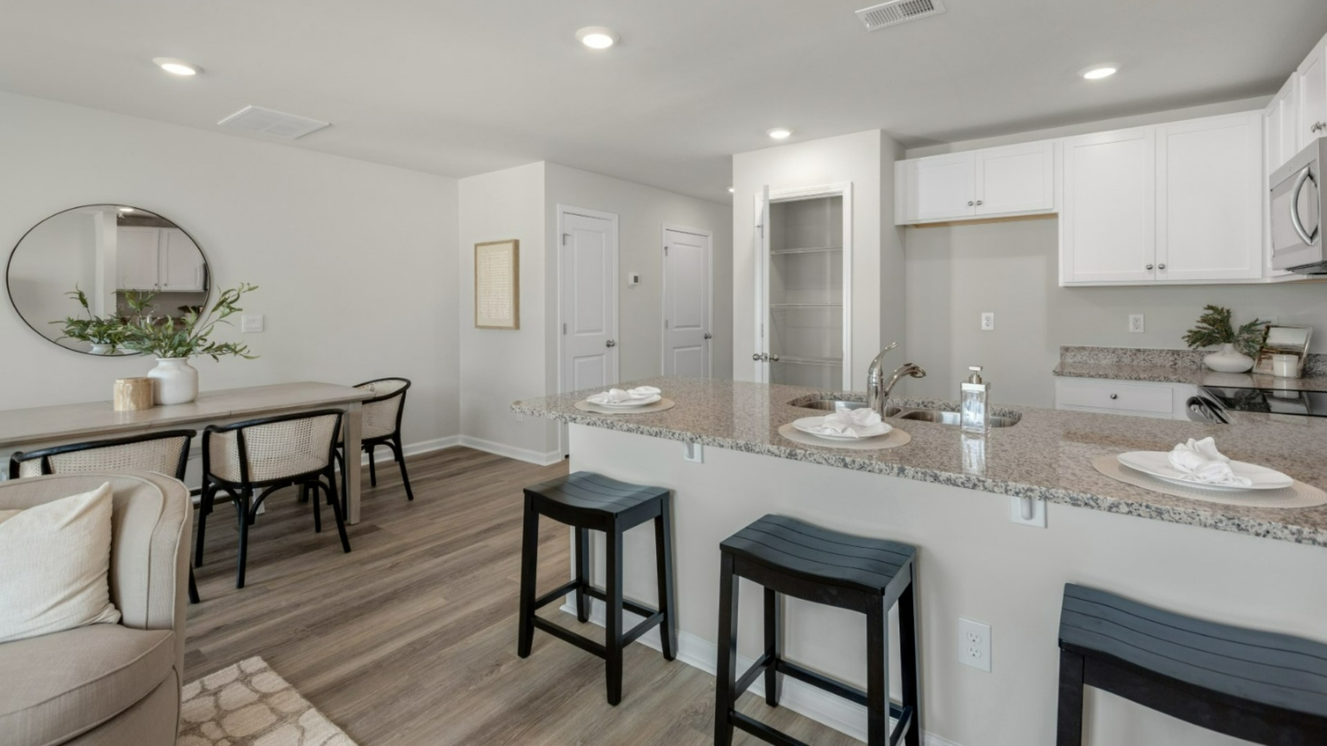 New Homes in Leland NC. Townhomes. Grayson Park. The Pearson is a two-story townhome with 3 bedrooms, 2.5 Baths, and 1 car garage in a prime location