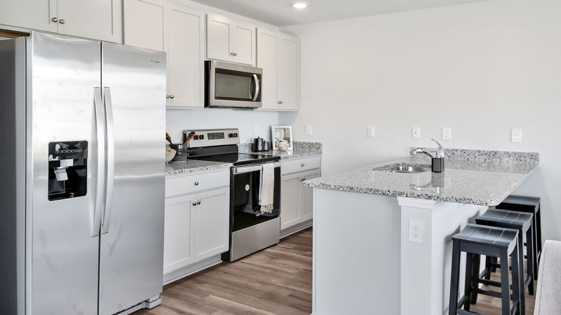 New Homes in Leland NC. Townhomes. Grayson Park. Welcome to the Mitchell! A two-story townhome with 4 bedrooms, 2.5 Baths, and 1 car garage in a prime location