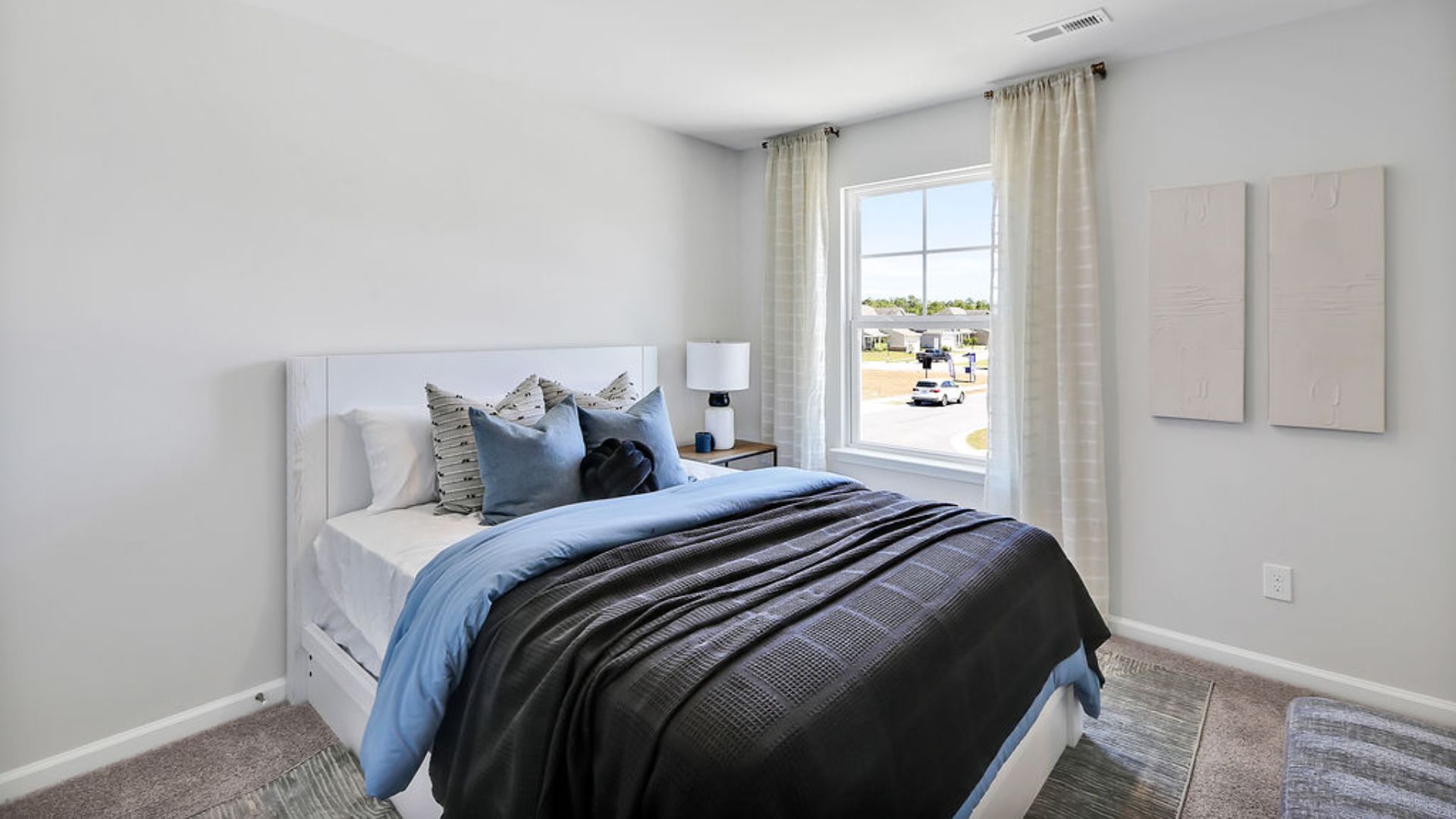 New Homes in Leland NC. Townhomes. Grayson Park. Welcome to the Mitchell! A two-story townhome with 4 bedrooms, 2.5 Baths, and 1 car garage in a prime location