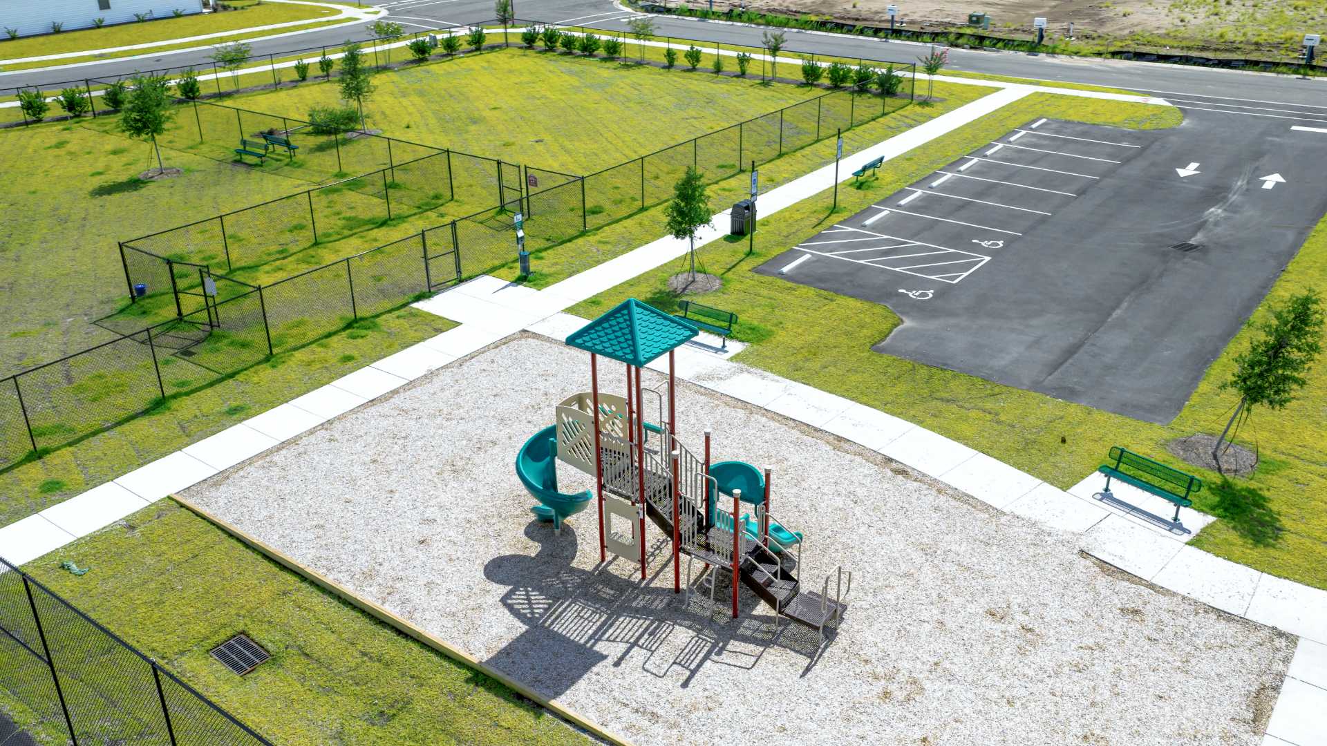 The new lineup of amenities that include Pickleball Courts, Playground, Dog Park and a Walking Trail.