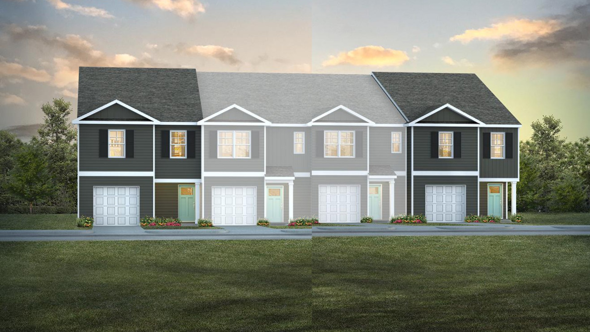 Welcome to the Mitchell! A two-story townhome with 4 bedrooms, 2.5 Baths, 1,554 sq ft and 1 car garage in a prime location! Your new home in Leland, North Carolina in our Grayson Park community.