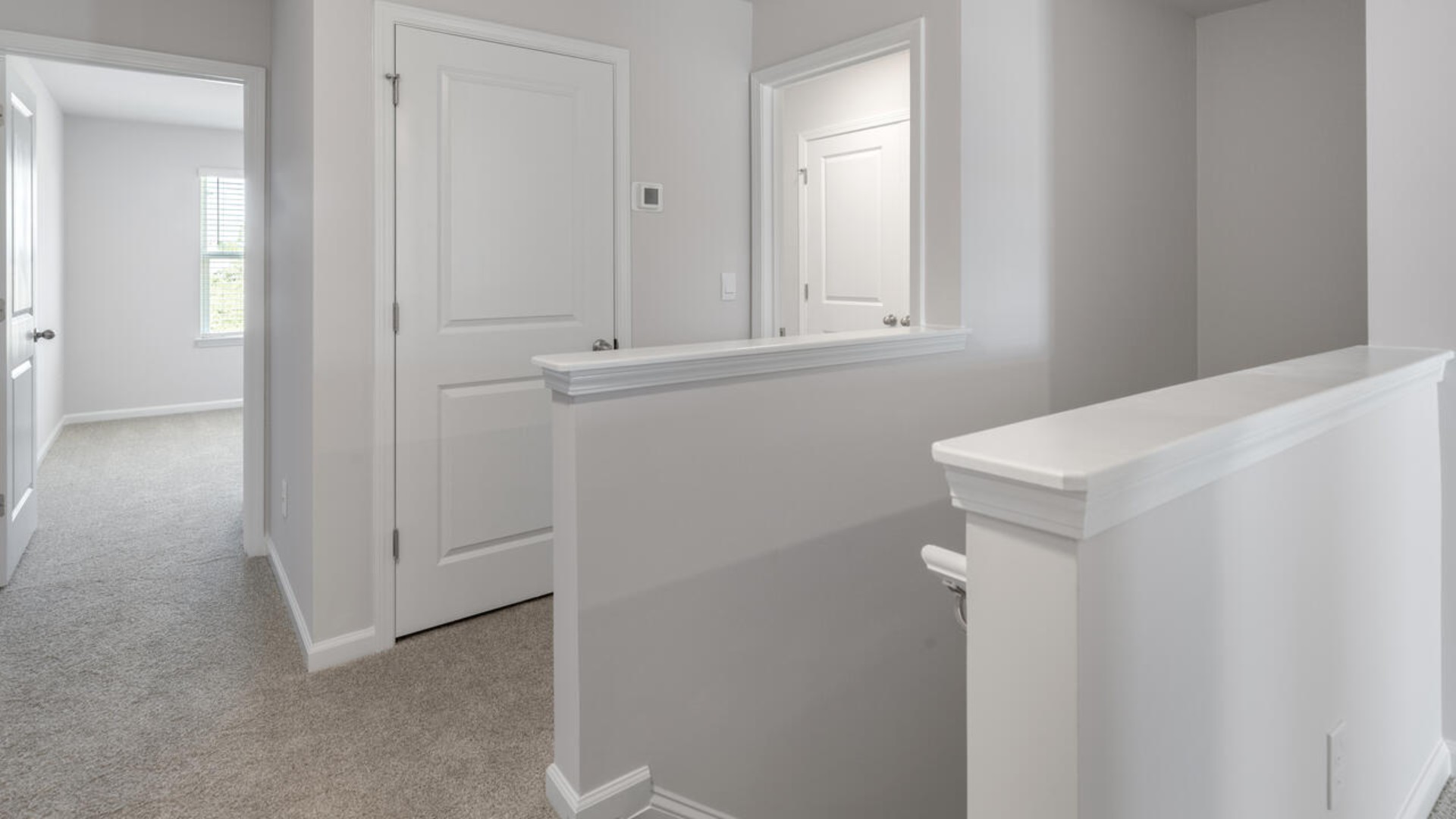 Upstairs you will find four bedrooms and 2 full baths. In every bedroom you’ll have carpeted floors and a closet in each room. Whether these rooms become bedrooms, office spaces, or other bonus rooms, there is sure to be comfort.