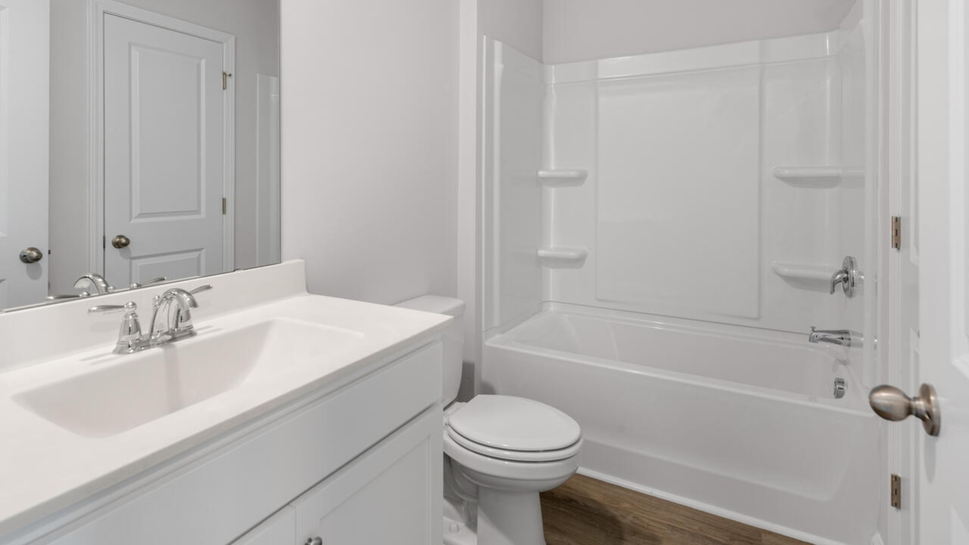 Upstairs you will find four bedrooms and 2 full baths. In every bedroom you’ll have carpeted floors and a closet in each room. Whether these rooms become bedrooms, office spaces, or other bonus rooms, there is sure to be comfort.