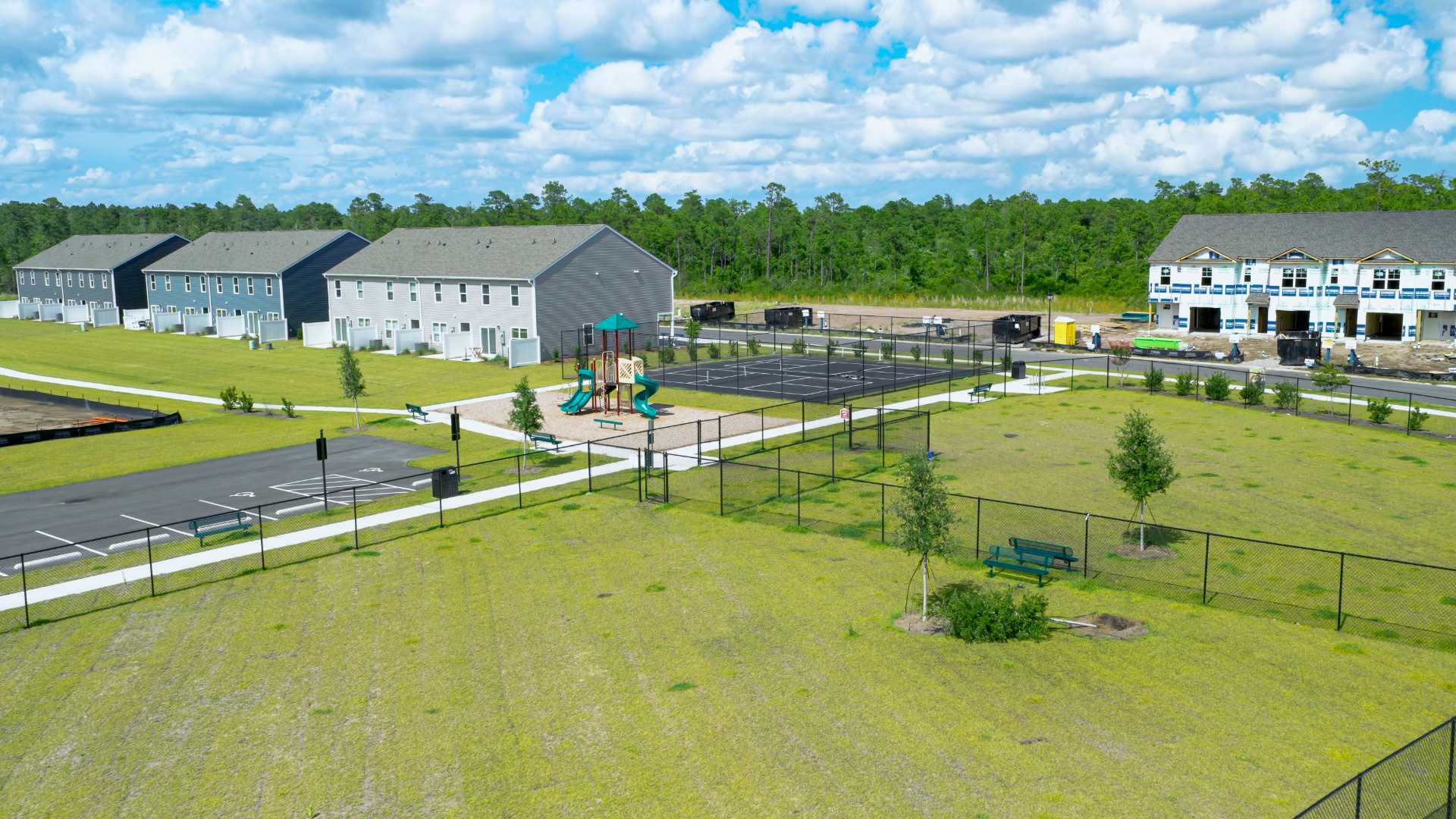 A fantastic addition to the Grayson Park community for our Homeowners! The new lineup of amenities that include Pickleball Courts, Playground, Dog Park and a Walking Trail.