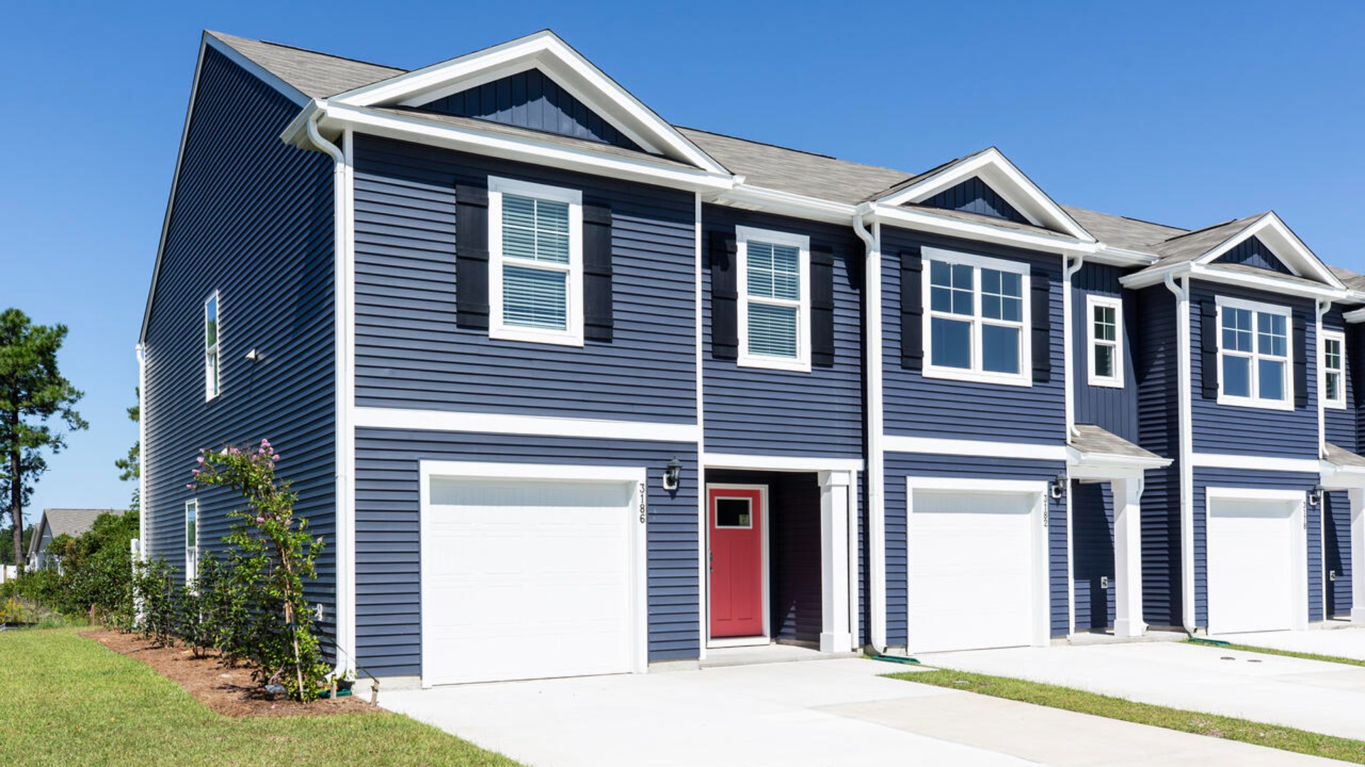 Welcome to the Mitchell! A two-story townhome with 4 bedrooms, 2.5 Baths, 1,554 square feet of living space and 1 car garage in a prime location! Your new home in Leland, North Carolina in our Grayson Park community.