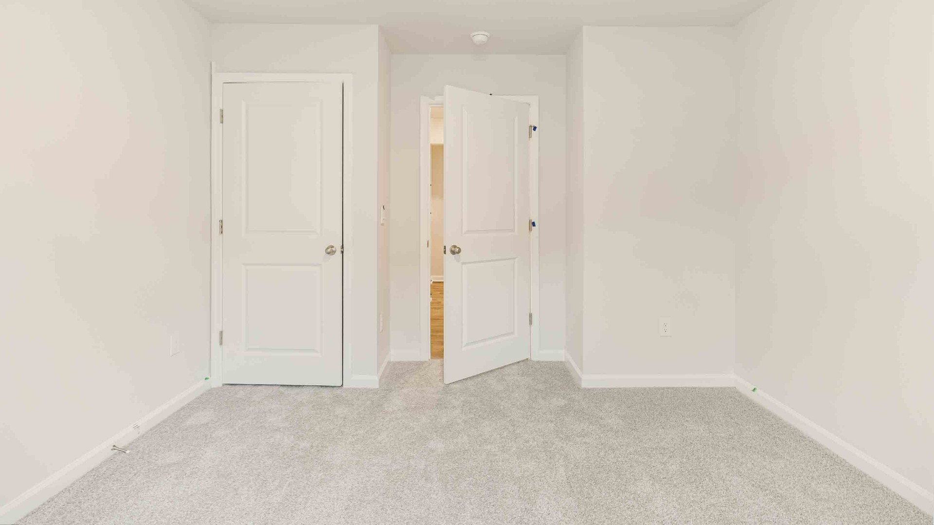 Three additional bedrooms are located up front- perfect for guests, kids, or a home office setup. In every bedroom you’ll have vinyl flooring and a closet in each room.