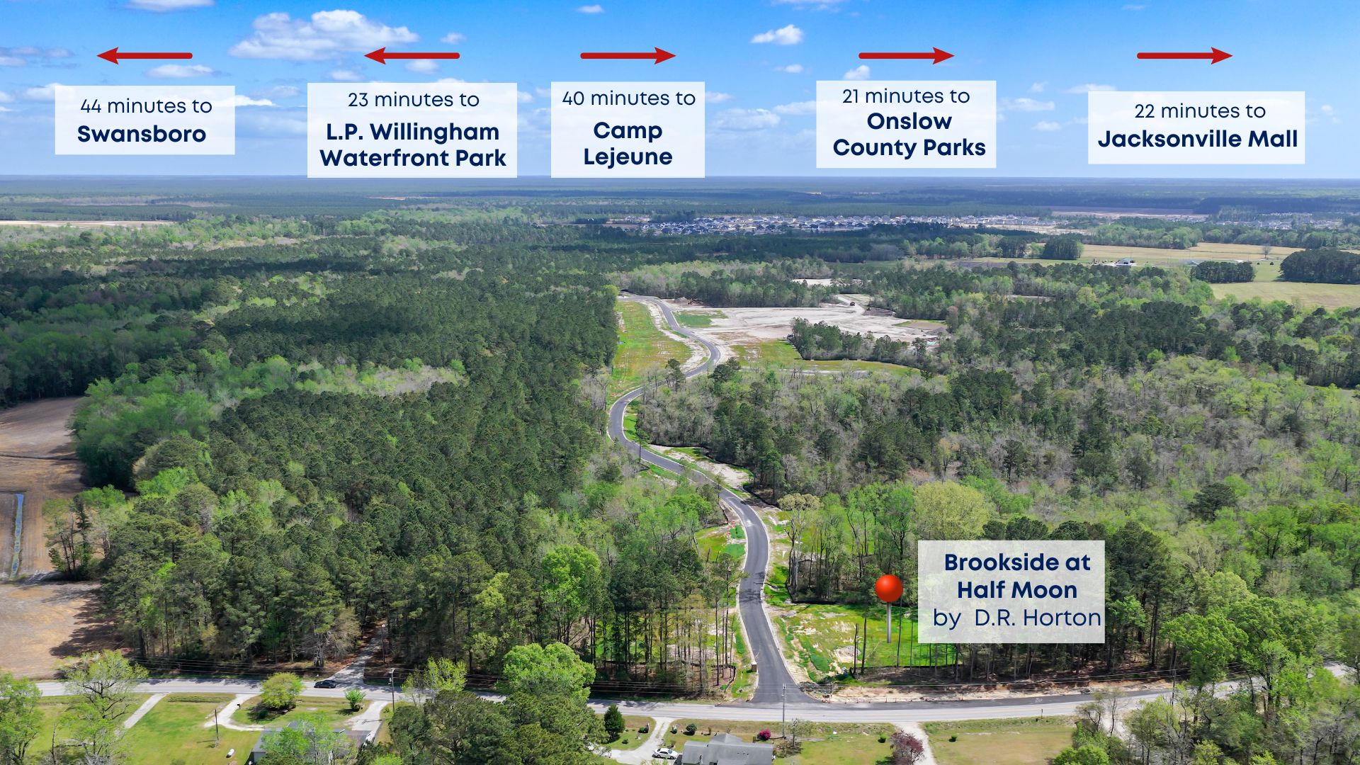 Cities near Jacksonville, NC include the historic coastal town of Swansboro, the seafood village of Sneads Ferry, the more rural community of Richlands, and larger nearby cities like Wilmington, New Bern, and Fayetteville, with many smaller towns and beaches (like Surf City) within Onslow County and neighboring areas, often centered around Camp Lejeune.