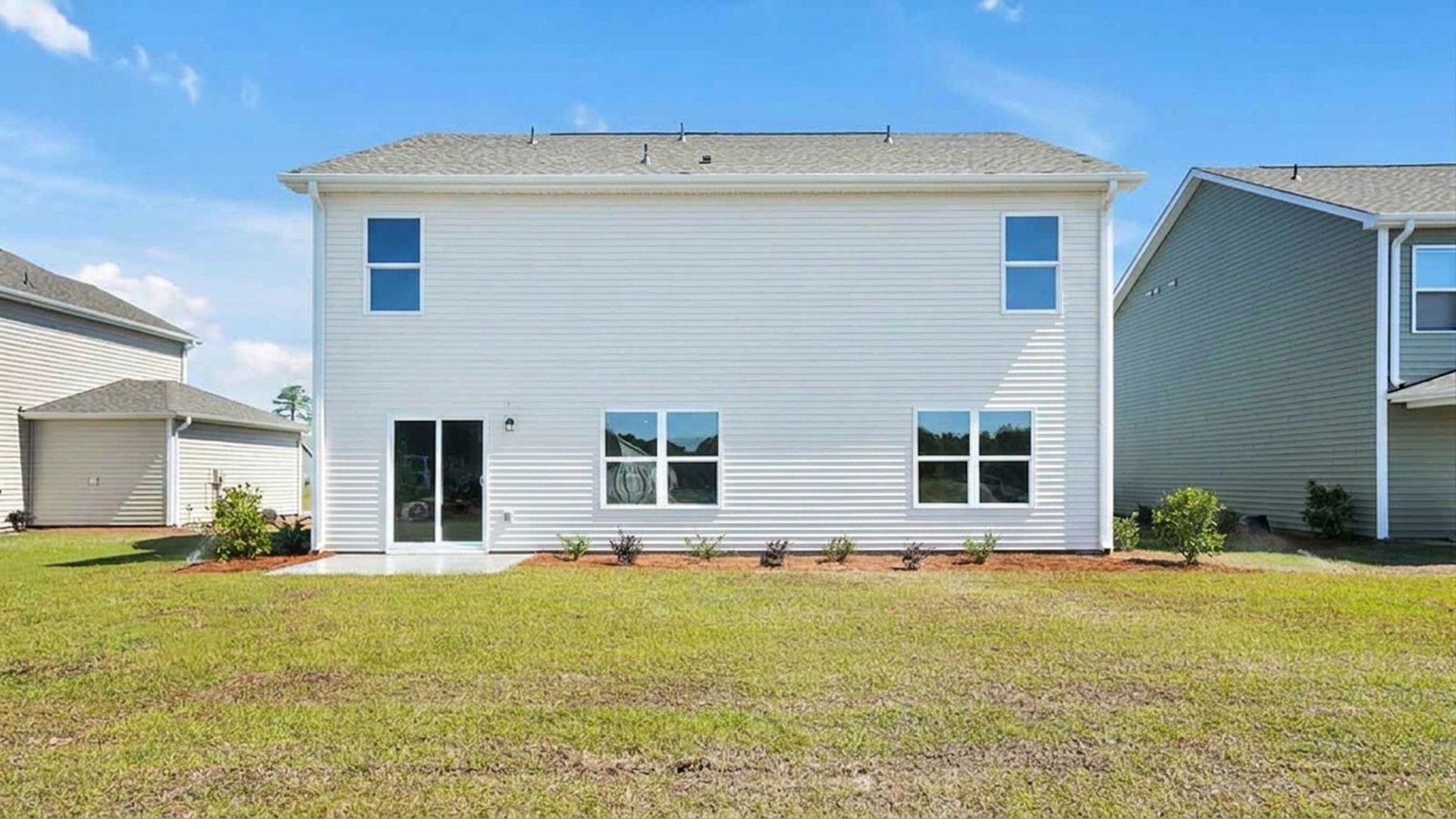 Enjoy the patio perfect for entertaining and enjoying eastern North Carolina evenings.