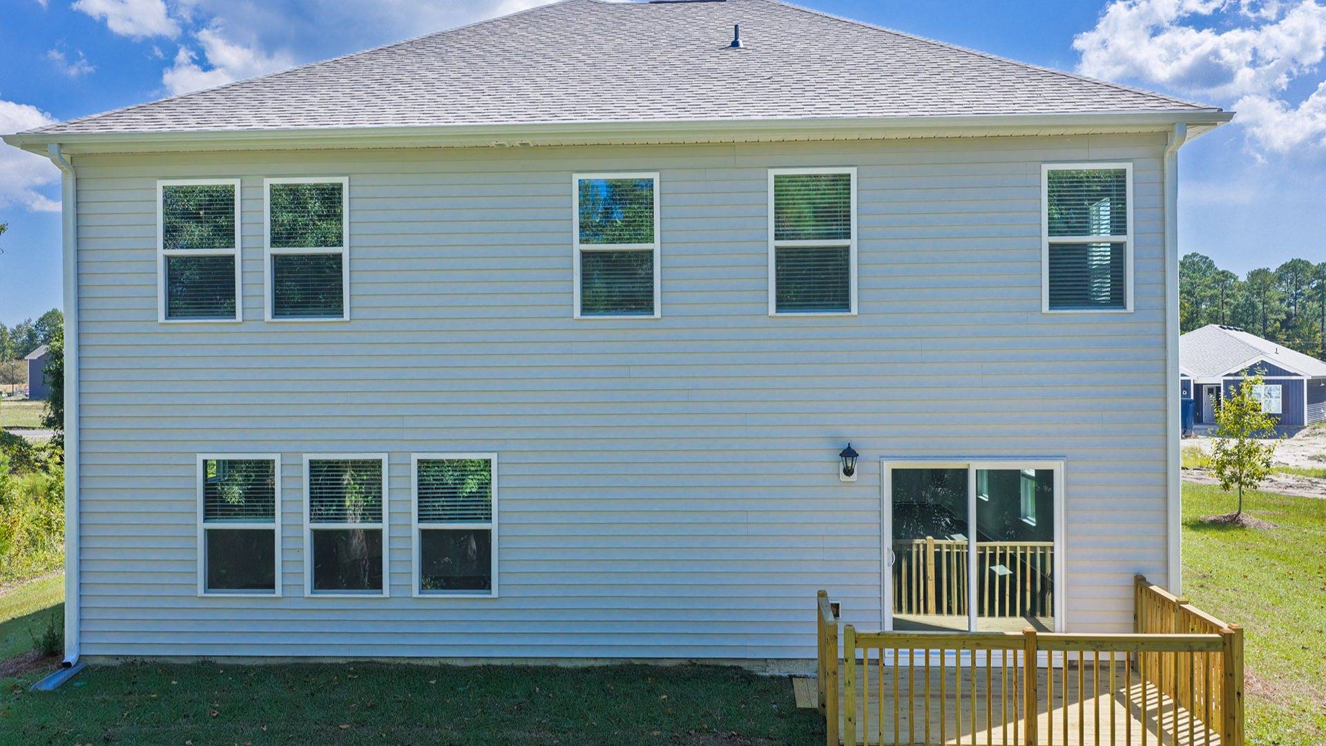 Enjoy the patio perfect for entertaining and enjoying the Carolina evenings.