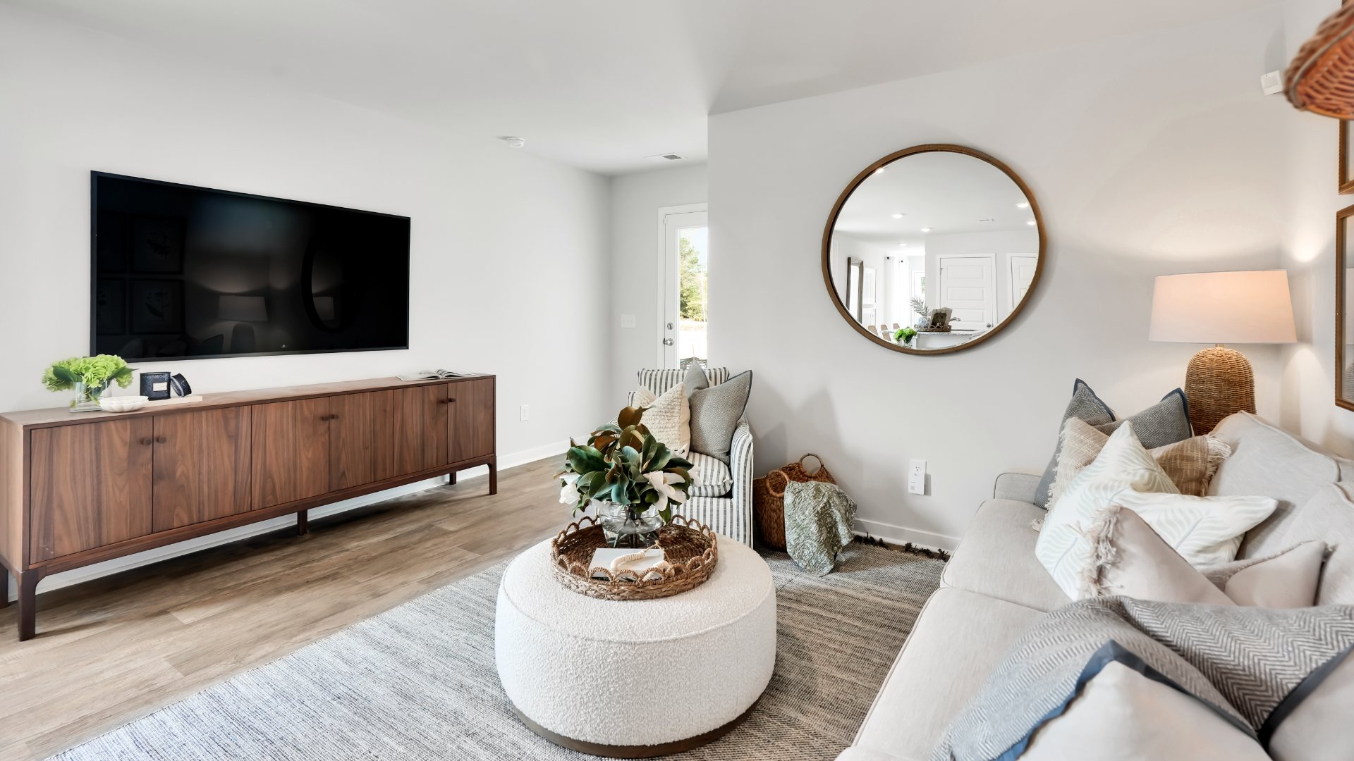 Welcome the Downing a 3-bedroom, 2-bathroom home, you’ll find 1,257 square feet of comfortable living. The living area is an open concept, where your kitchen, living, and dining areas blend seamlessly into a space perfect for everyday living and entertaining.