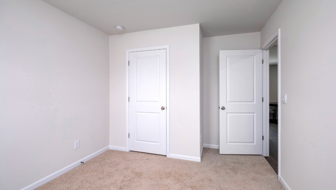 In every bedroom you’ll have vinyl floors and a closet in each room. Whether these rooms become bedrooms, office spaces, or other bonus rooms, there is sure to be comfort.
