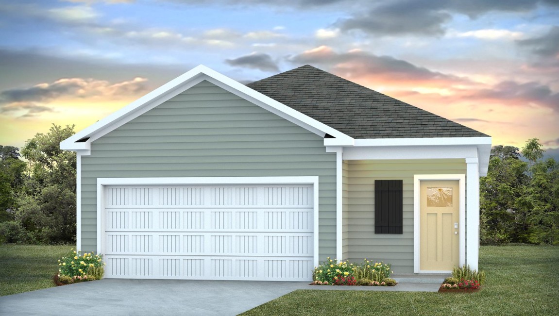 Welcome the Downing a 3-bedroom, 2-bathroom home, you’ll find 1,257 square feet of comfortable living. The living area is an open concept, where your kitchen, living, and dining areas blend seamlessly into a space perfect for everyday living and entertaining.