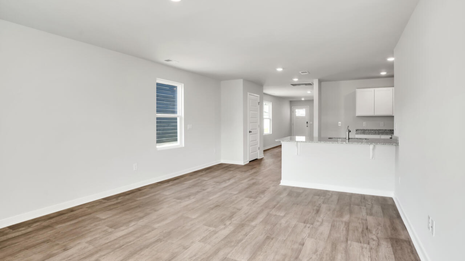 Inside this 3 bedroom, 2 bathroom home, you’ll find 1,459 square feet of comfortable living. This one-story home is meticulously designed to optimize living space through an open-concept layout.