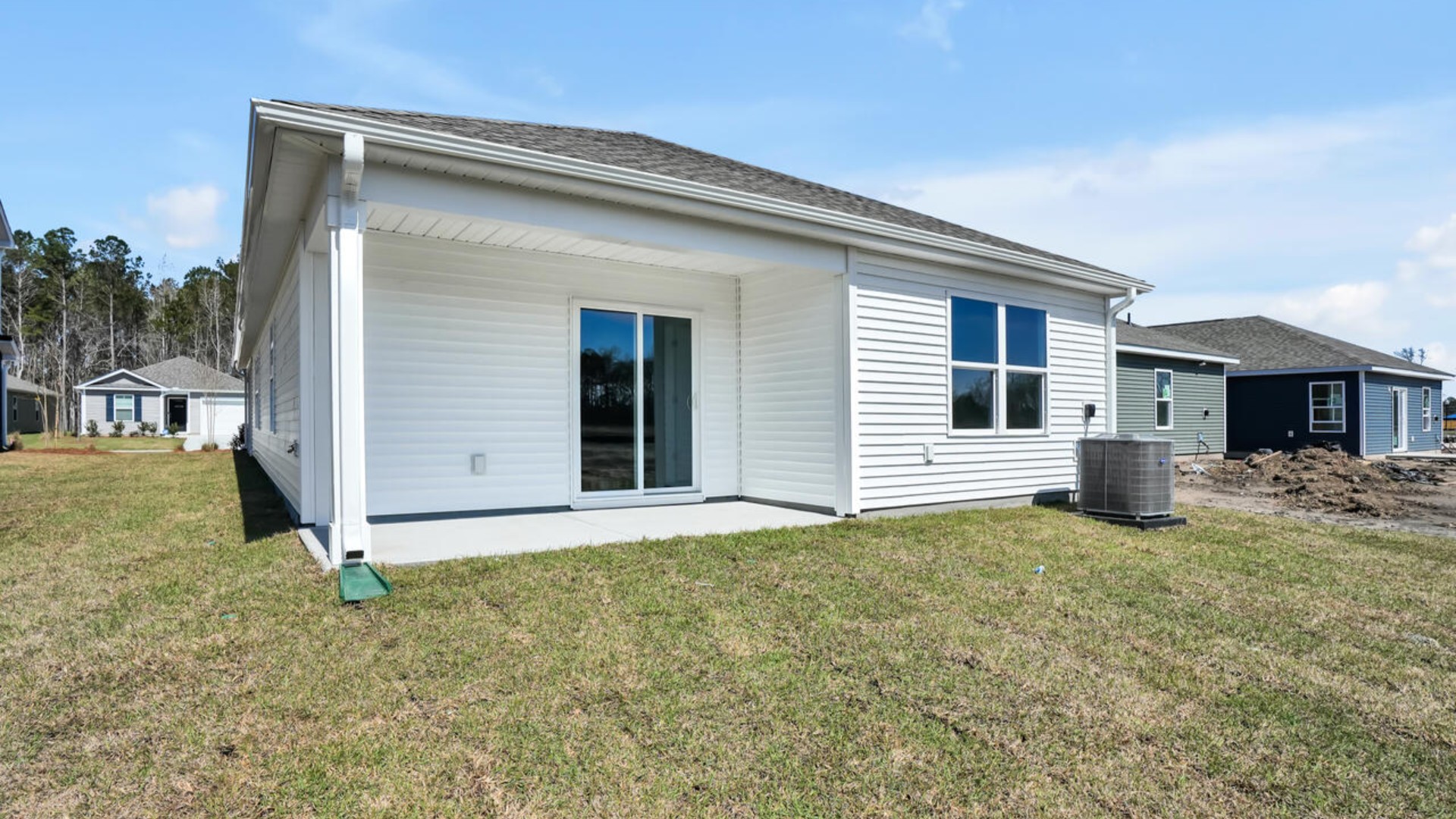 Enjoy the covered porch perfect for entertaining and enjoying the Carolina evenings.